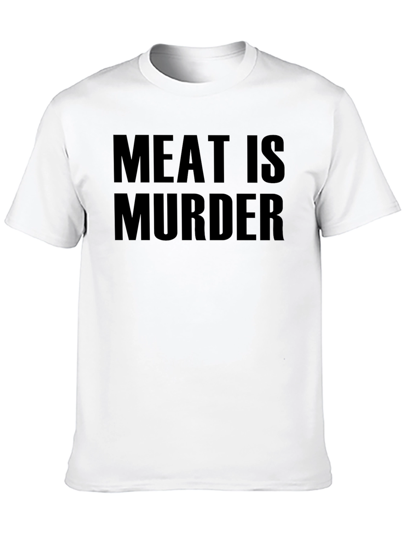 Meat is Murder T-Shirt - Vegan Activist Tee