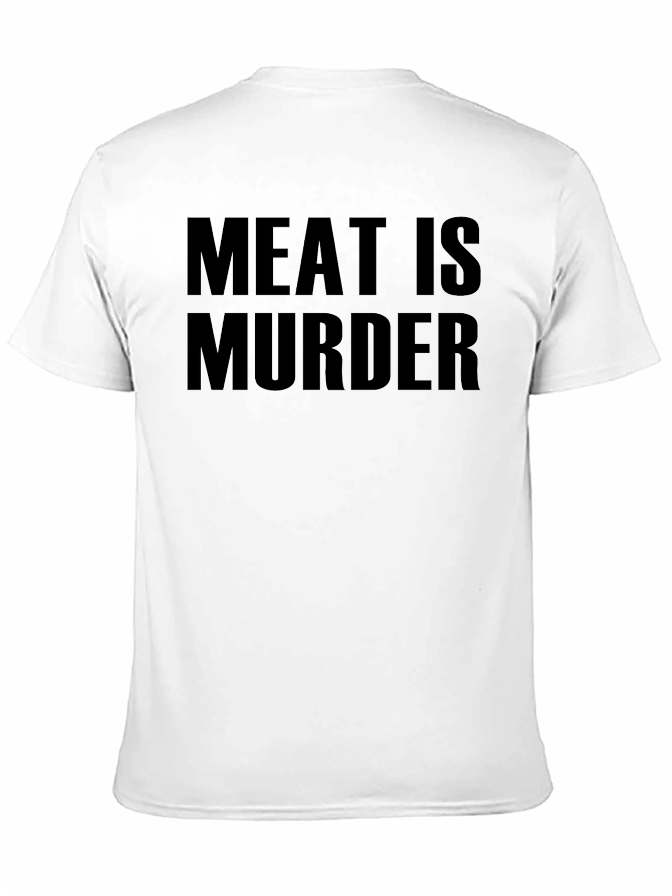 Meat is Murder T-Shirt - Vegan Activist Tee