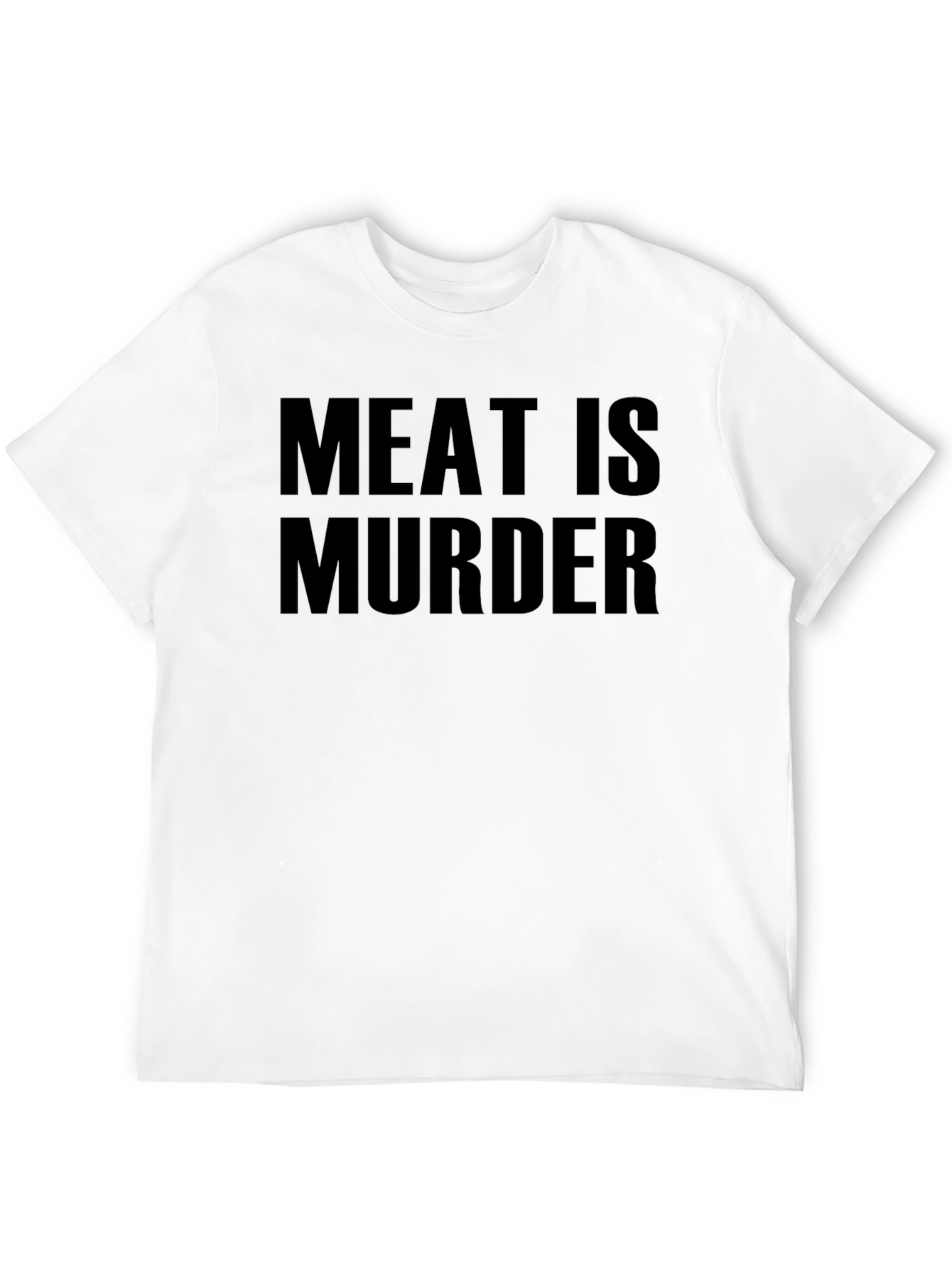 Meat is Murder T-Shirt - Vegan Activist Tee