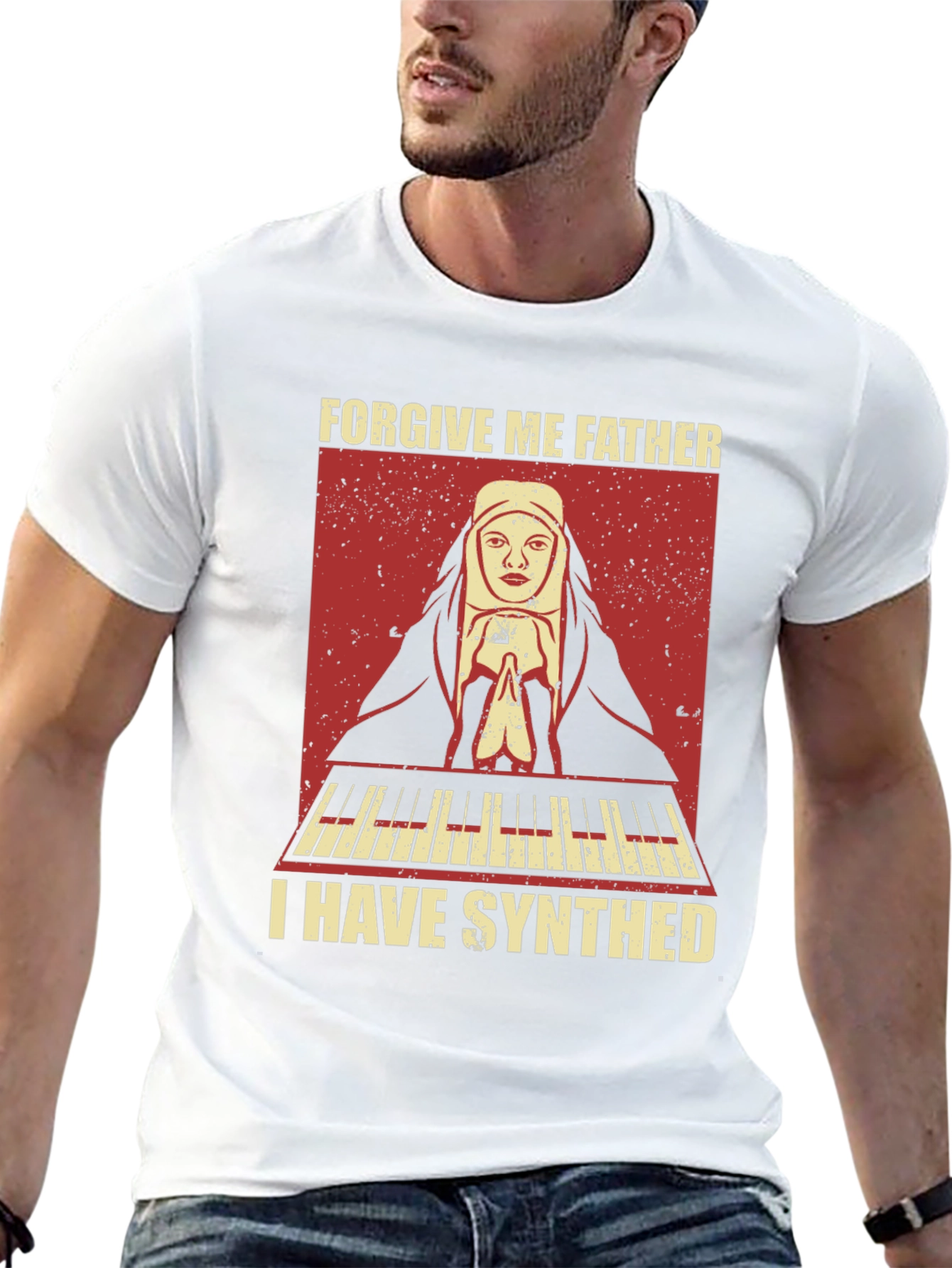 Forgive Me Father I Have Synthed T-Shirt