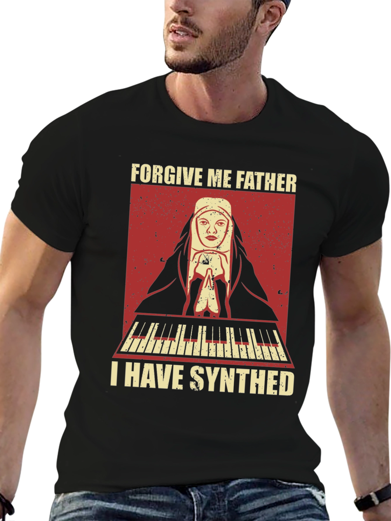Forgive Me Father I Have Synthed T-Shirt
