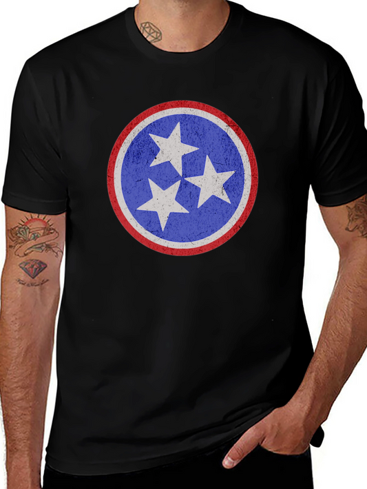 Tennessee Flag T-Shirt - Distressed Design