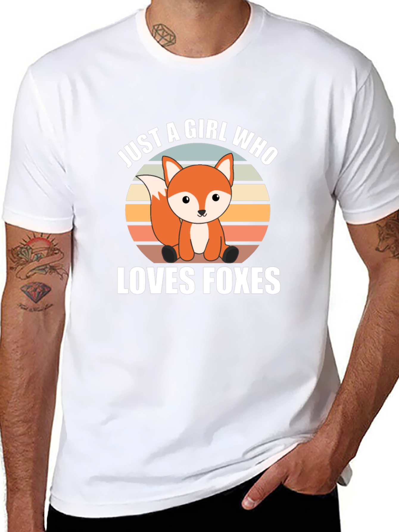 Just A Girl Who Loves Foxes T-Shirt
