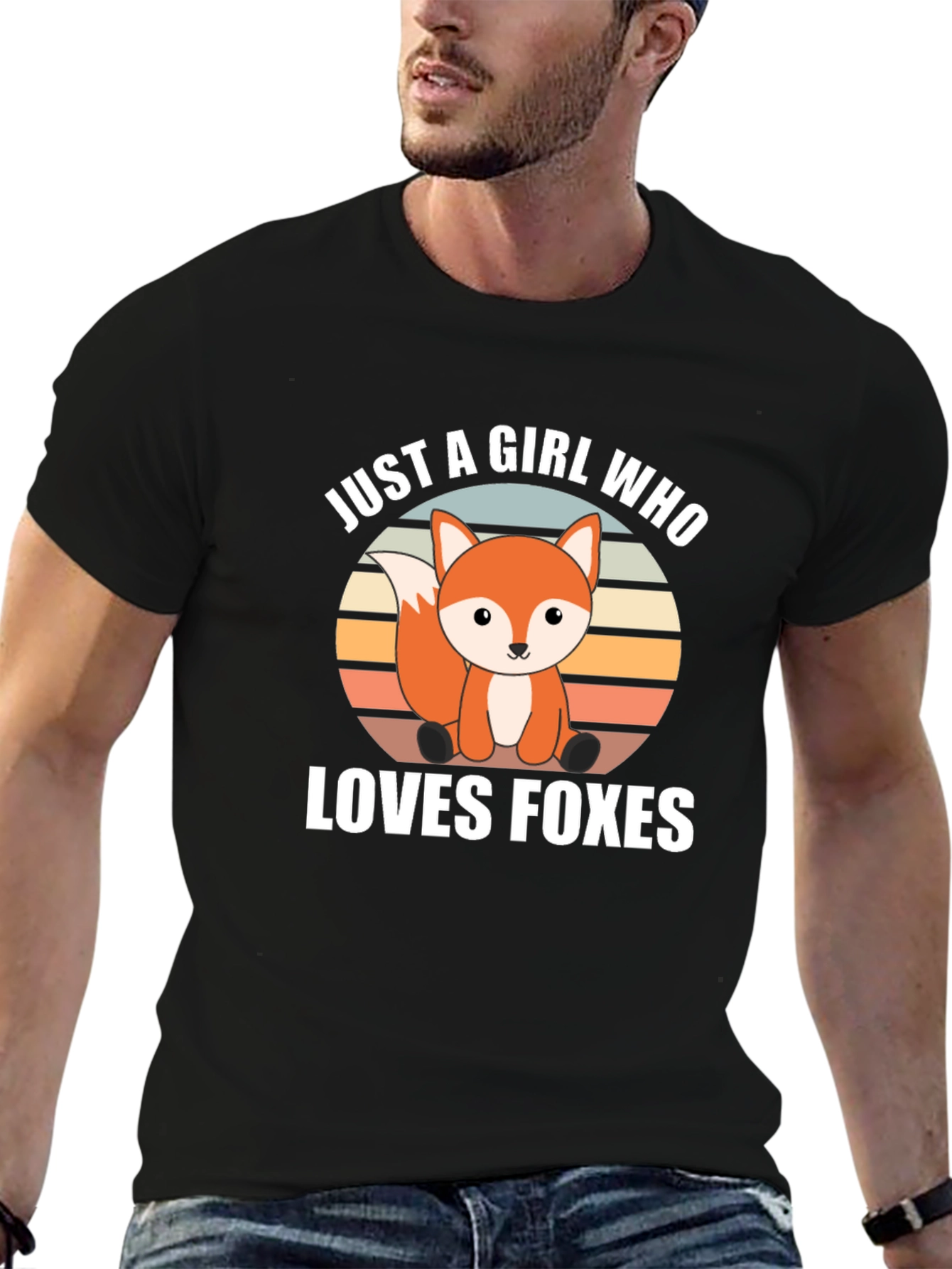 Just A Girl Who Loves Foxes T-Shirt