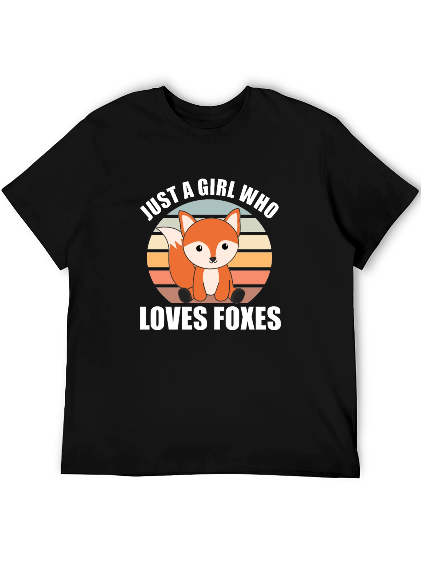 Just A Girl Who Loves Foxes T-Shirt