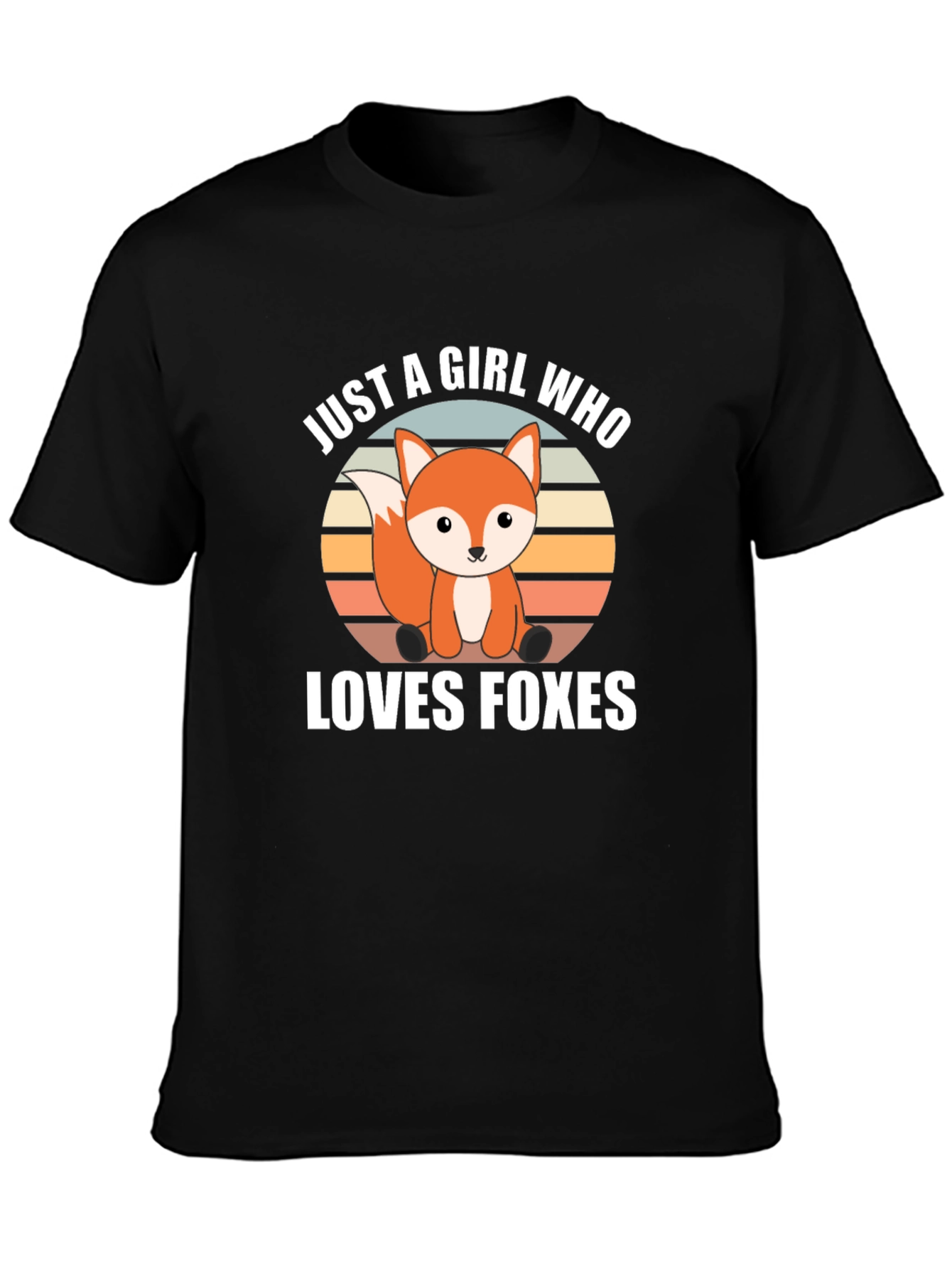Just A Girl Who Loves Foxes T-Shirt