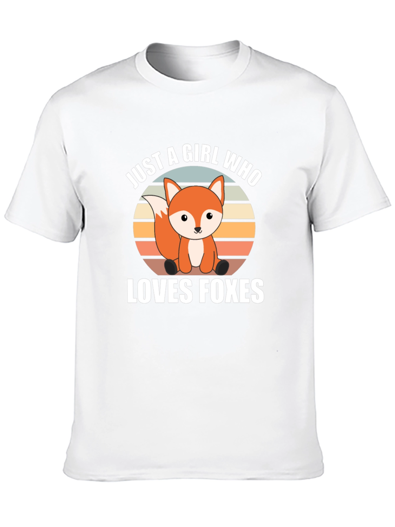Just A Girl Who Loves Foxes T-Shirt