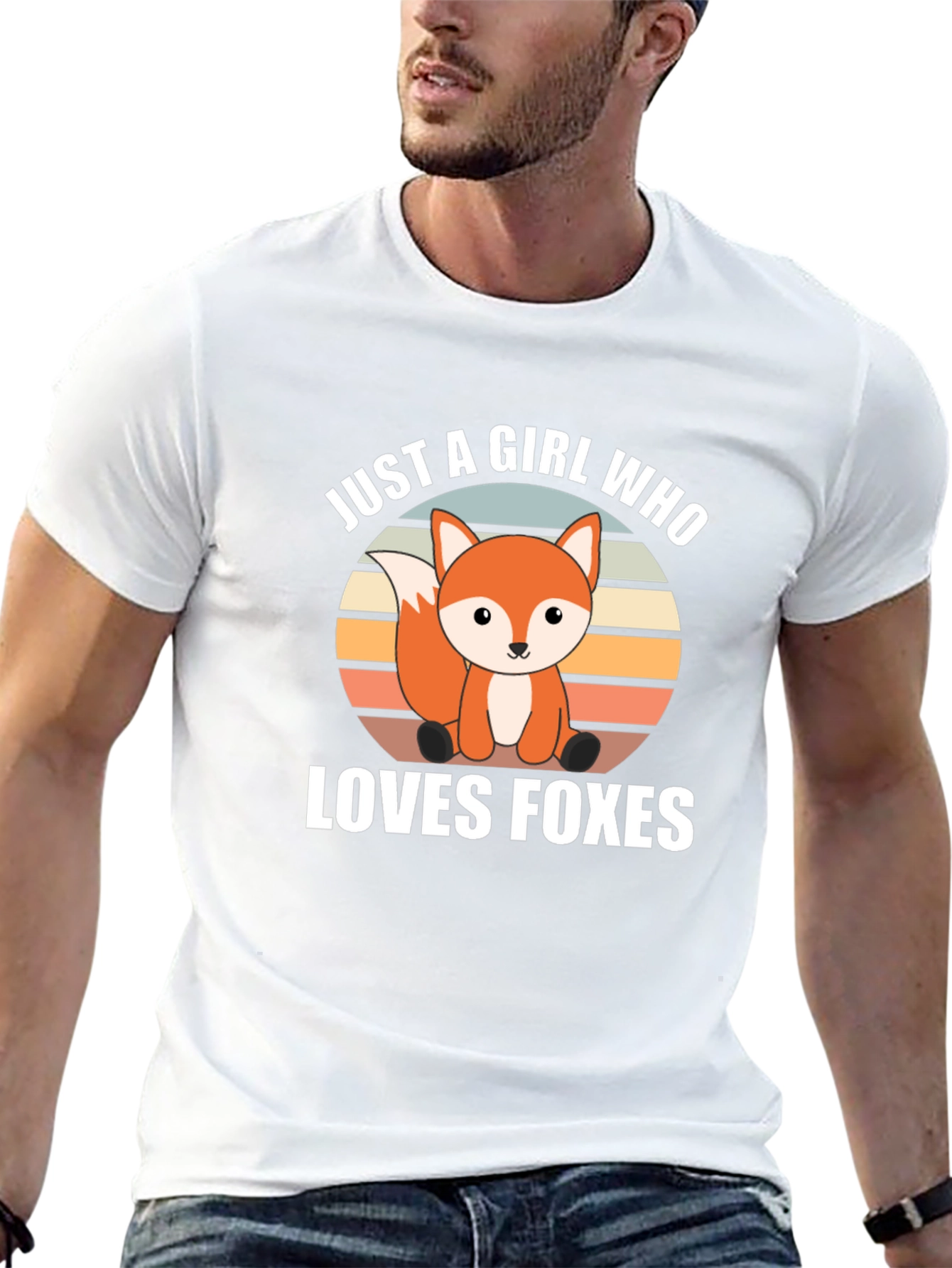 Just A Girl Who Loves Foxes T-Shirt