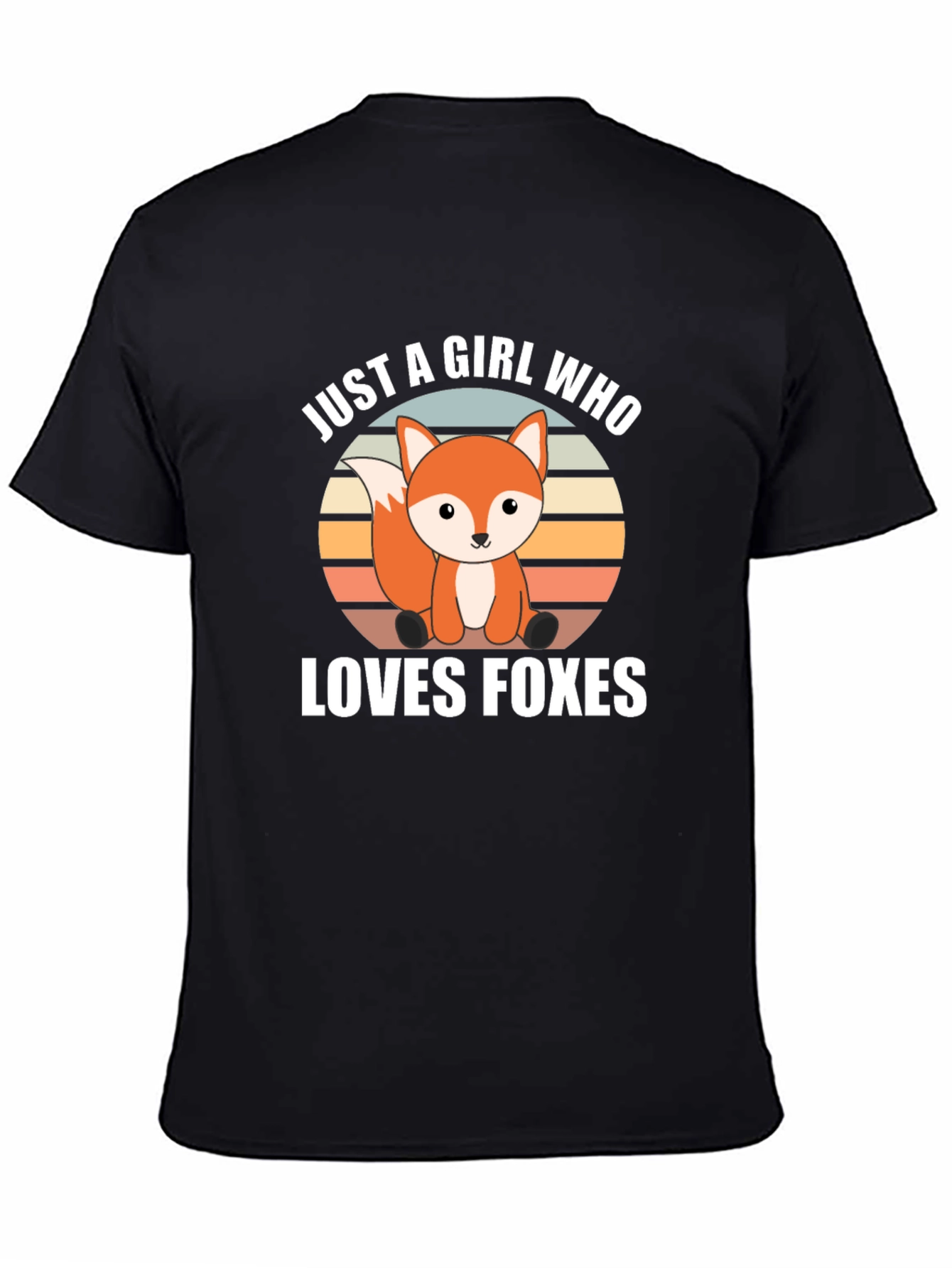 Just A Girl Who Loves Foxes T-Shirt