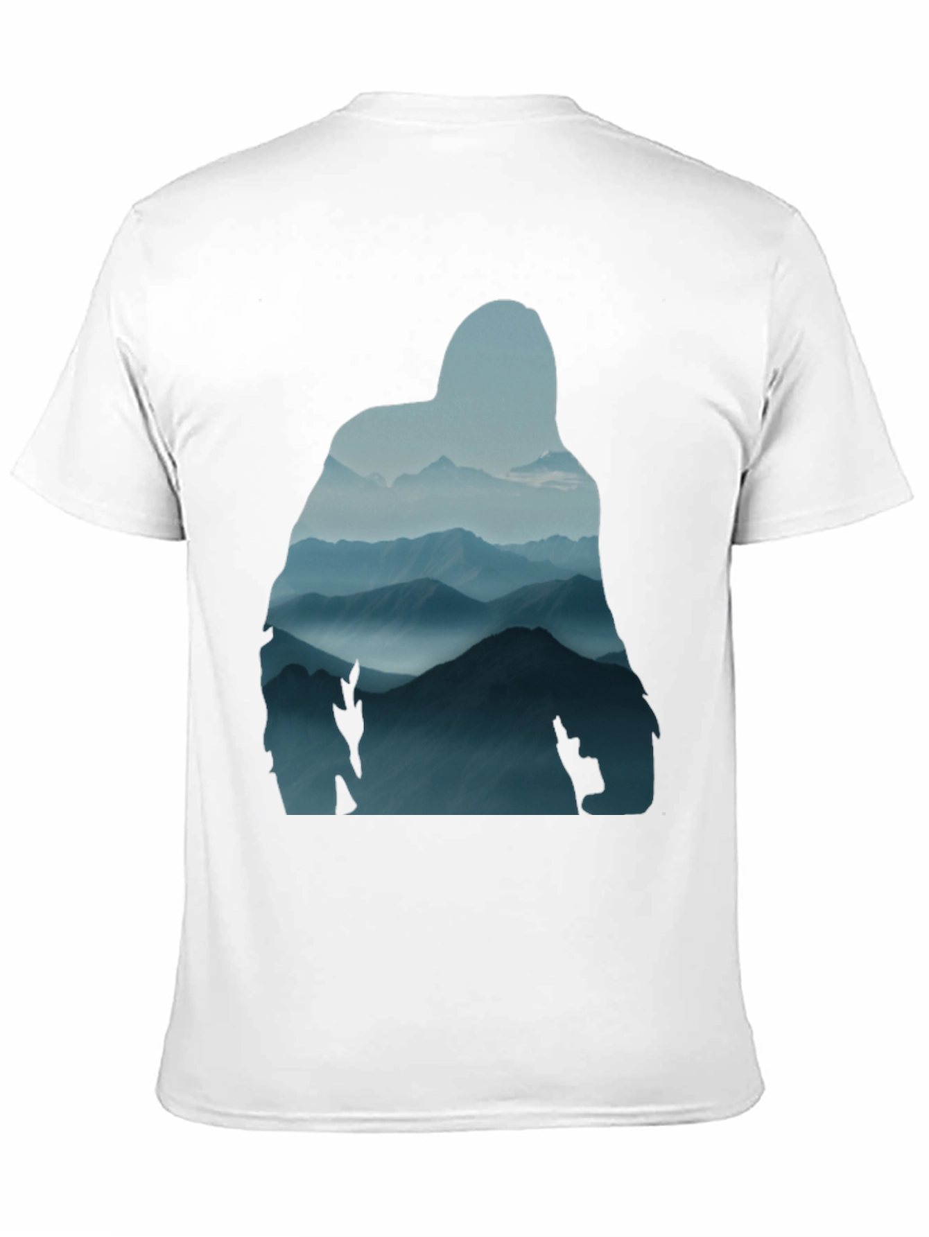 Mountain Silhouette Graphic Tee - Nature Lovers Shirt