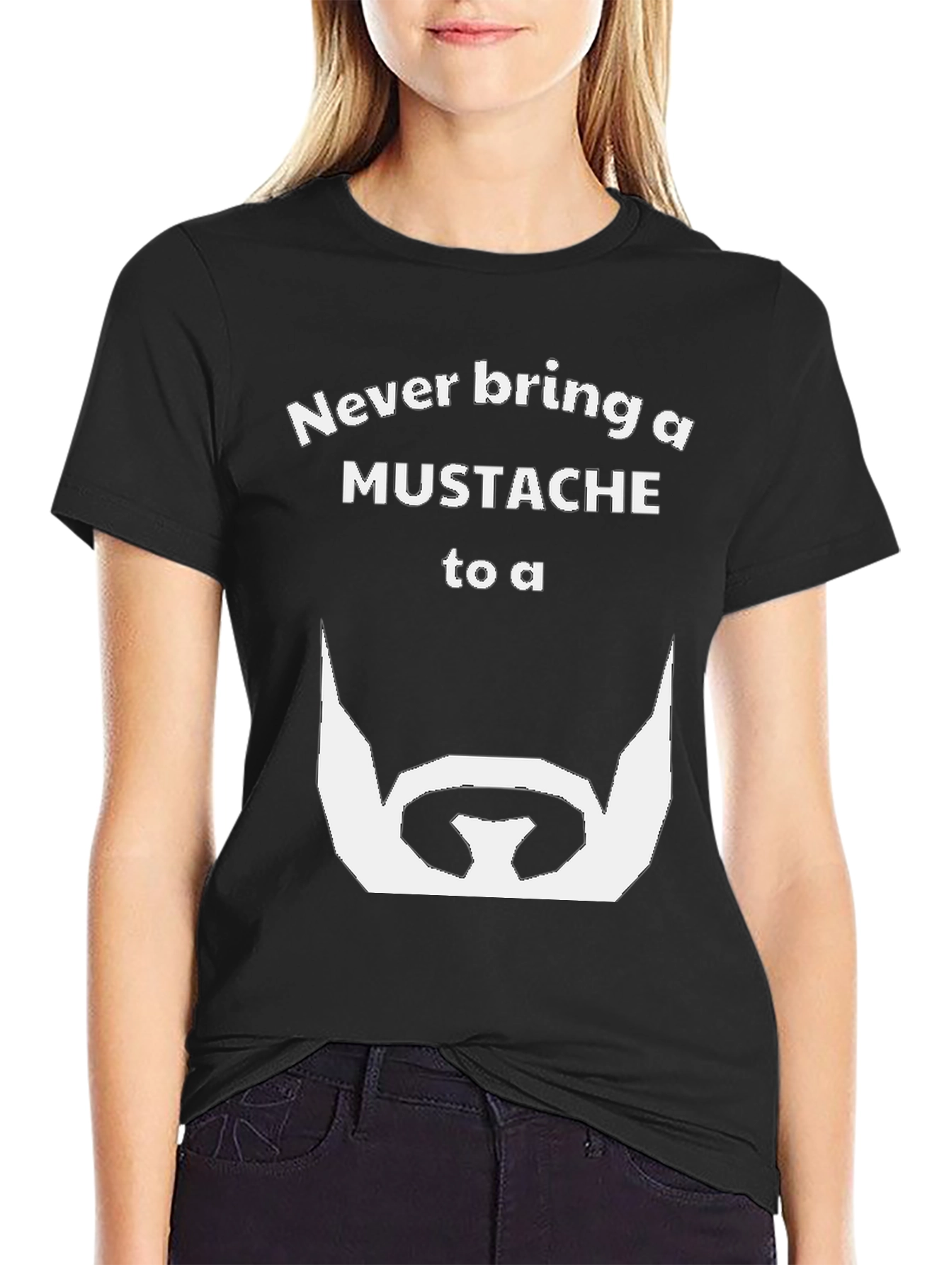 Never Bring a Mustache to a Beard T-Shirt