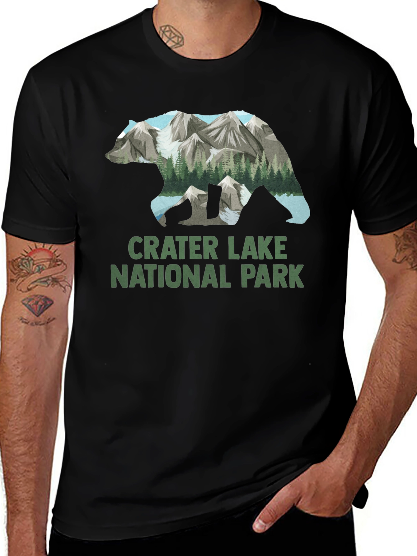 Crater Lake National Park Bear T-Shirt