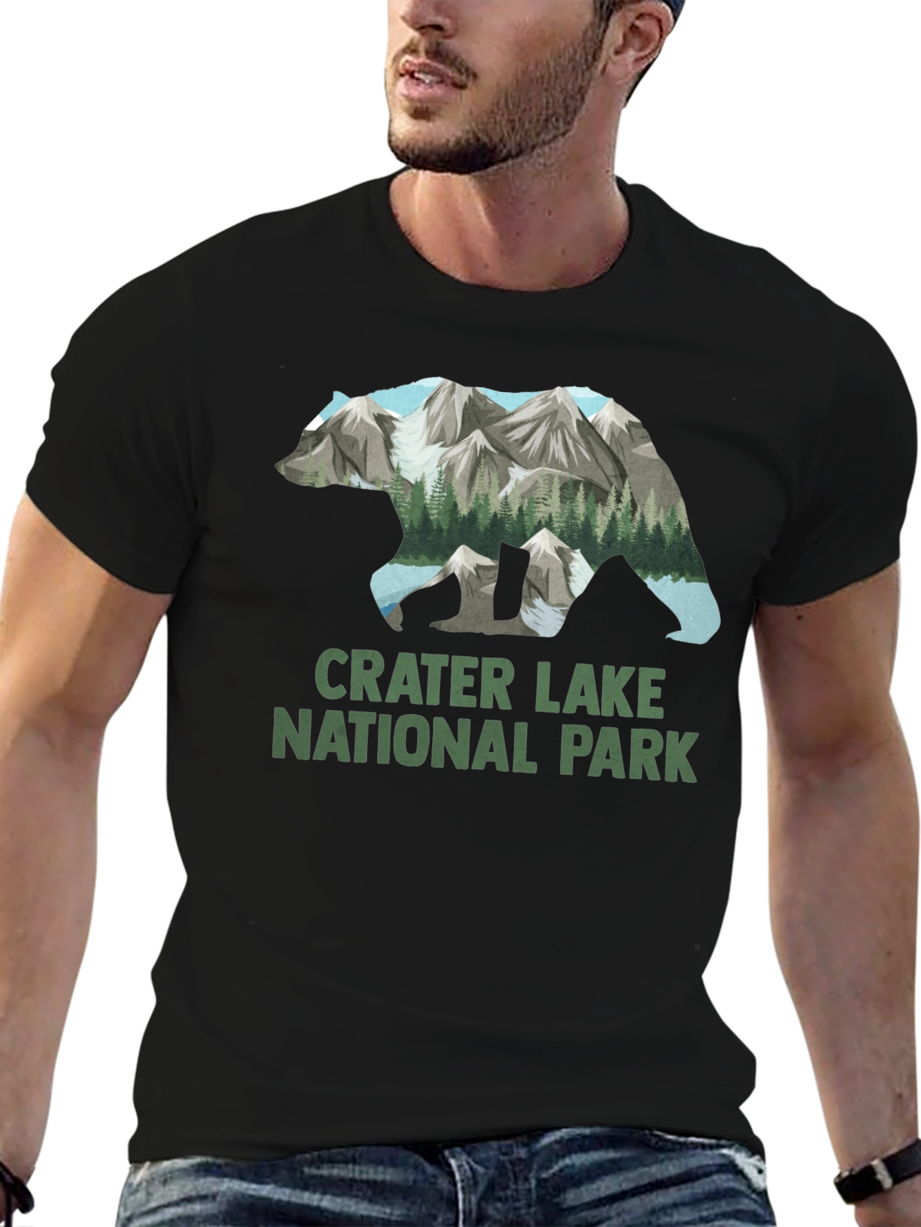 Crater Lake National Park Bear T-Shirt