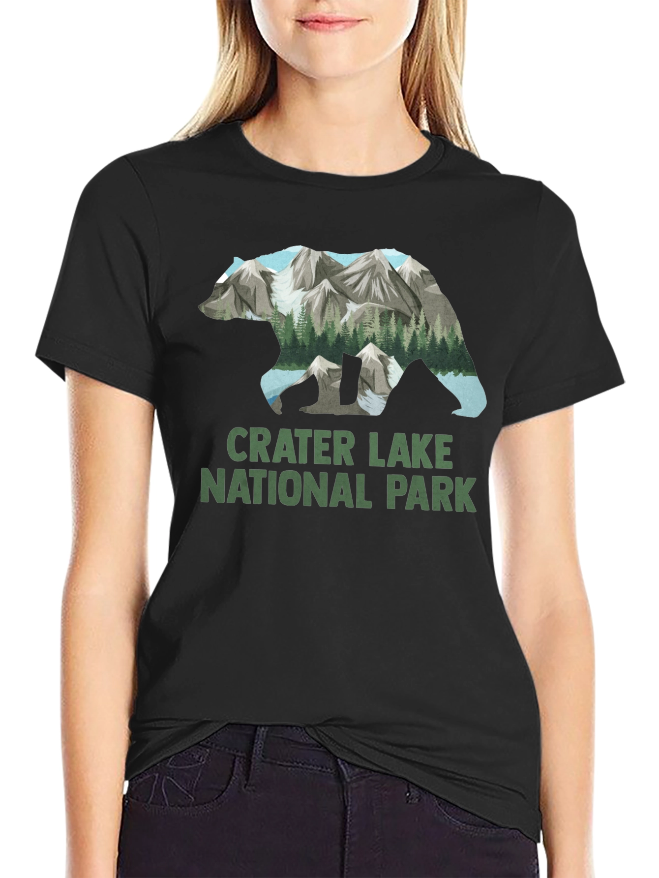 Crater Lake National Park Bear T-Shirt