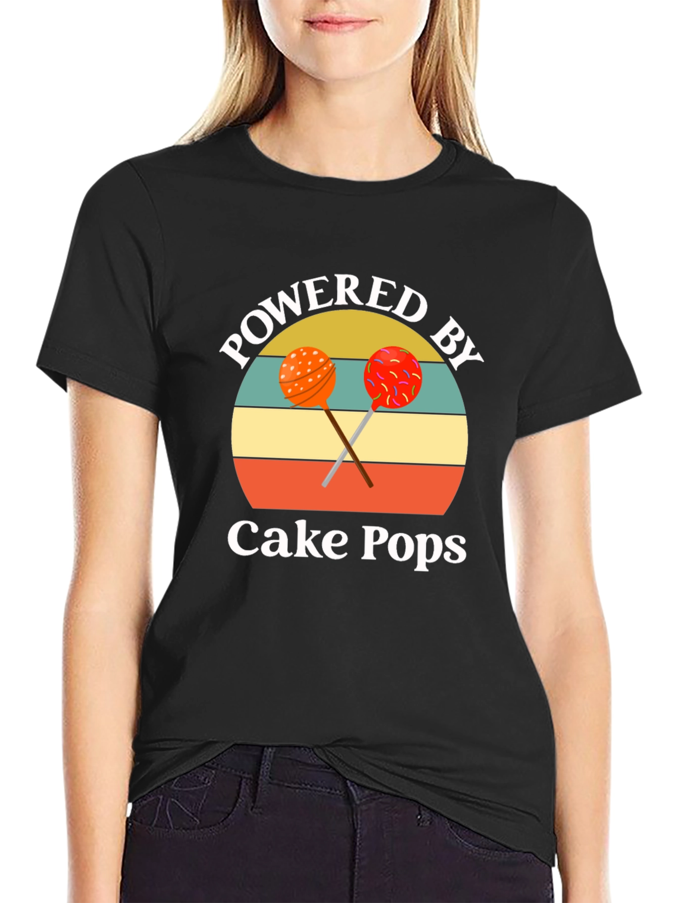 Powered by Cake Pops T-Shirt
