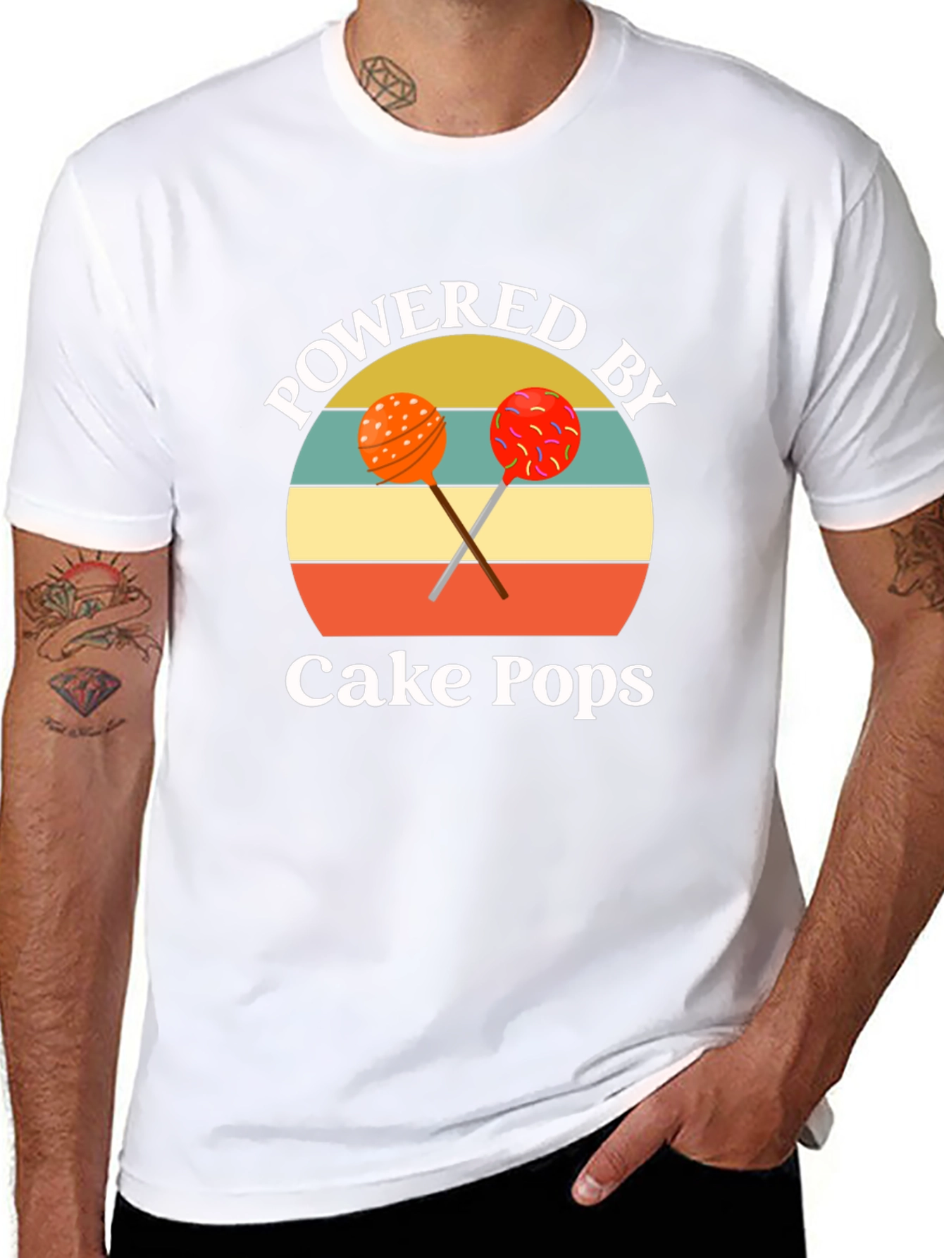 Powered by Cake Pops T-Shirt