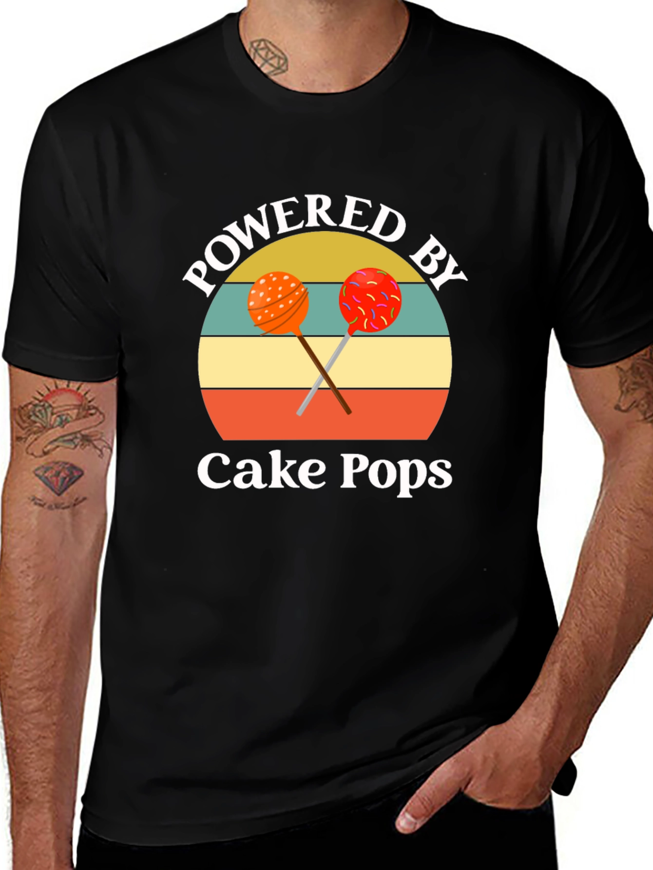 Powered by Cake Pops T-Shirt