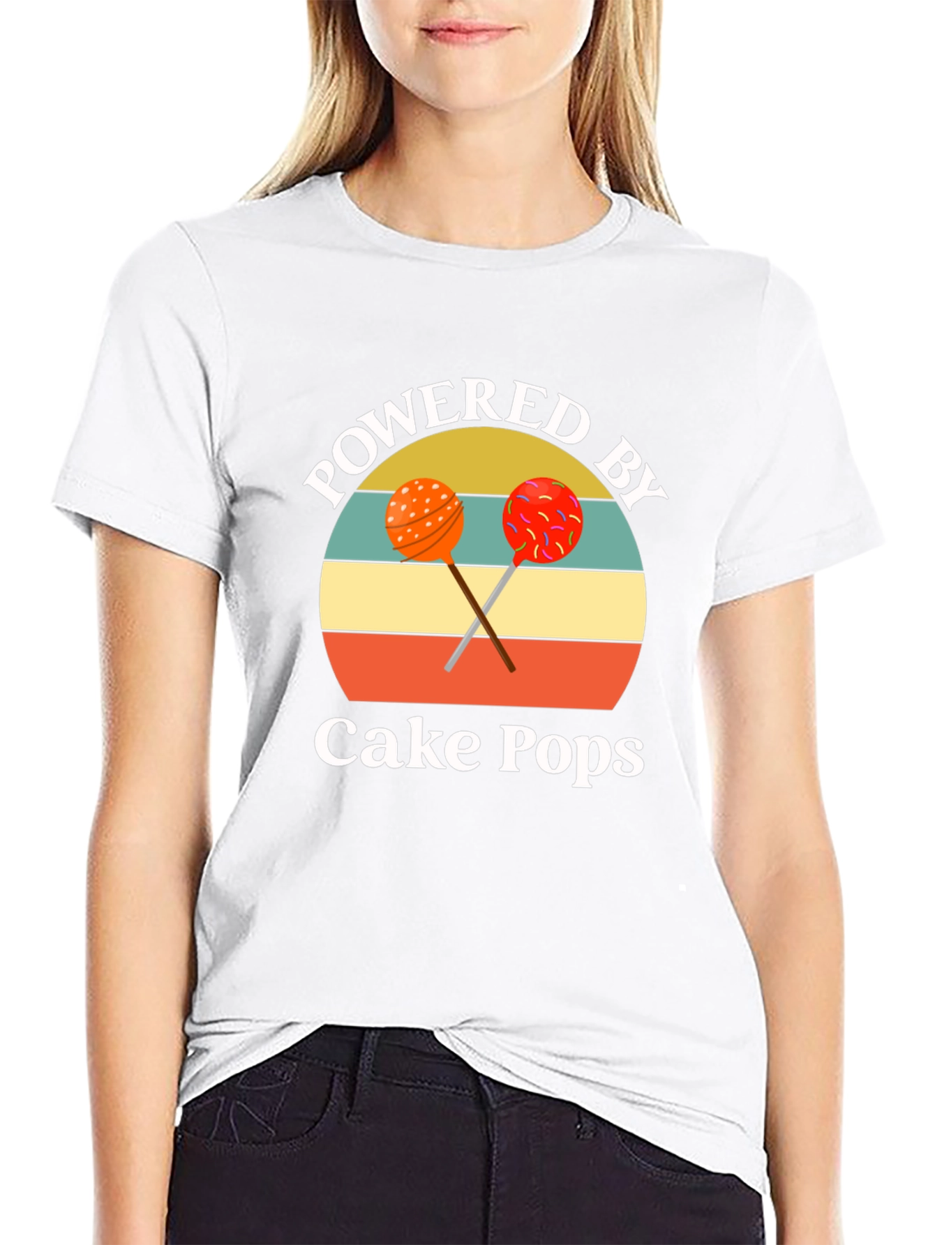 Powered by Cake Pops T-Shirt