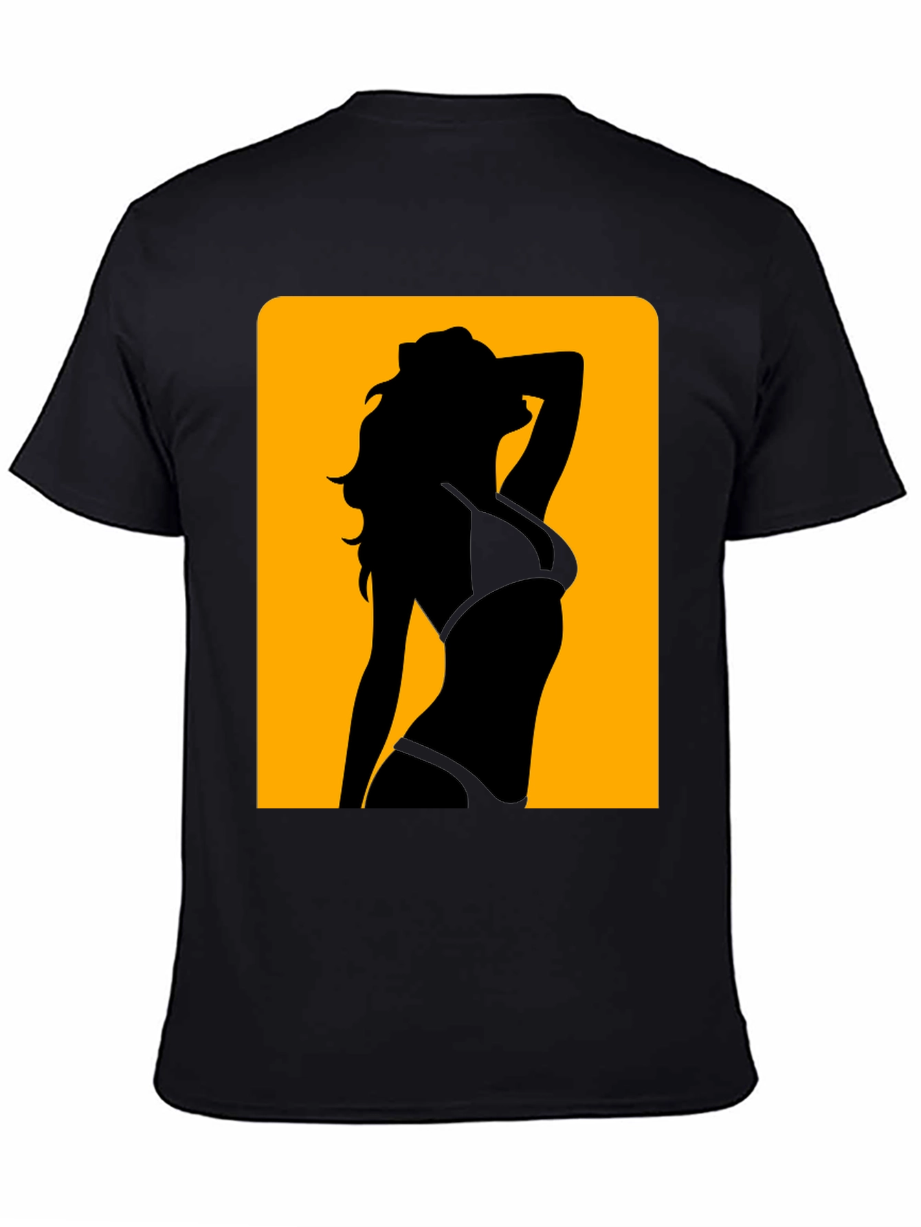 Silhouette Woman Graphic Tee - Modern Design
