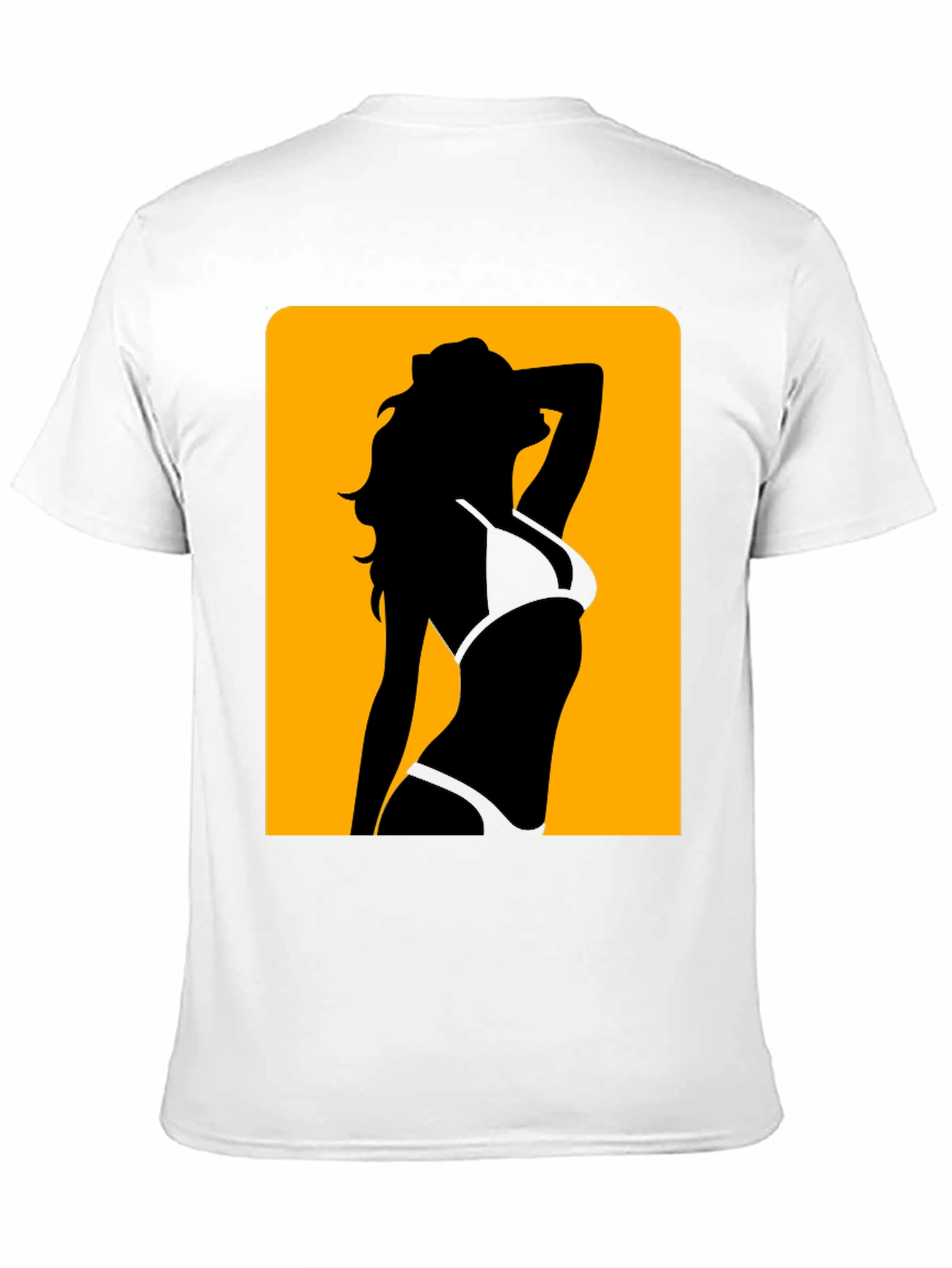 Silhouette Woman Graphic Tee - Modern Design