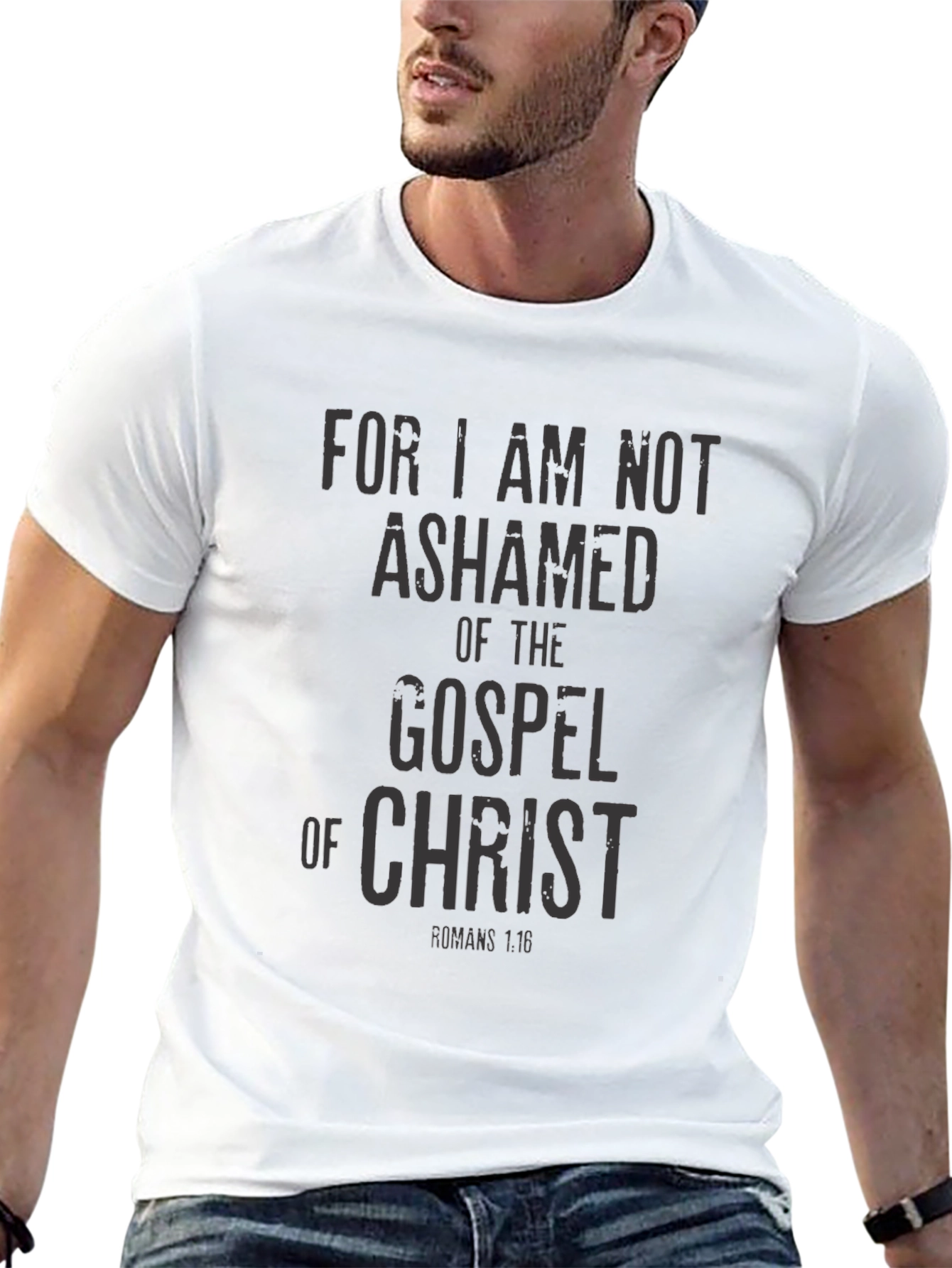 Gospel of Christ Tee - Romans 1:16 Christian T-Shirt