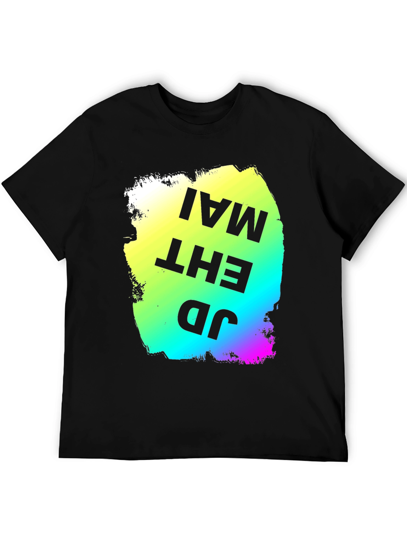 Bold Graphic Print T-Shirt - JD EHT MAI