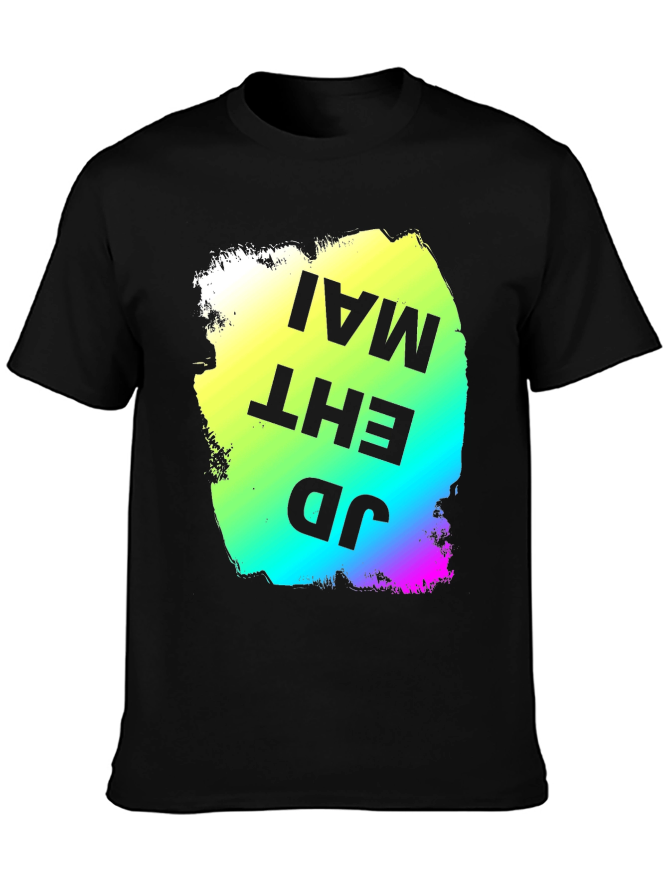 Bold Graphic Print T-Shirt - JD EHT MAI