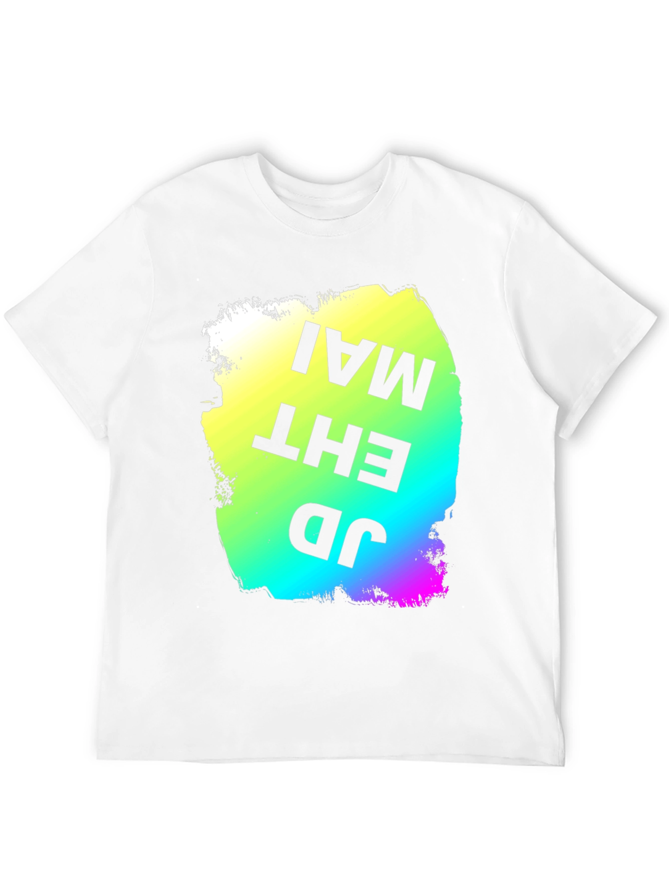 Bold Graphic Print T-Shirt - JD EHT MAI