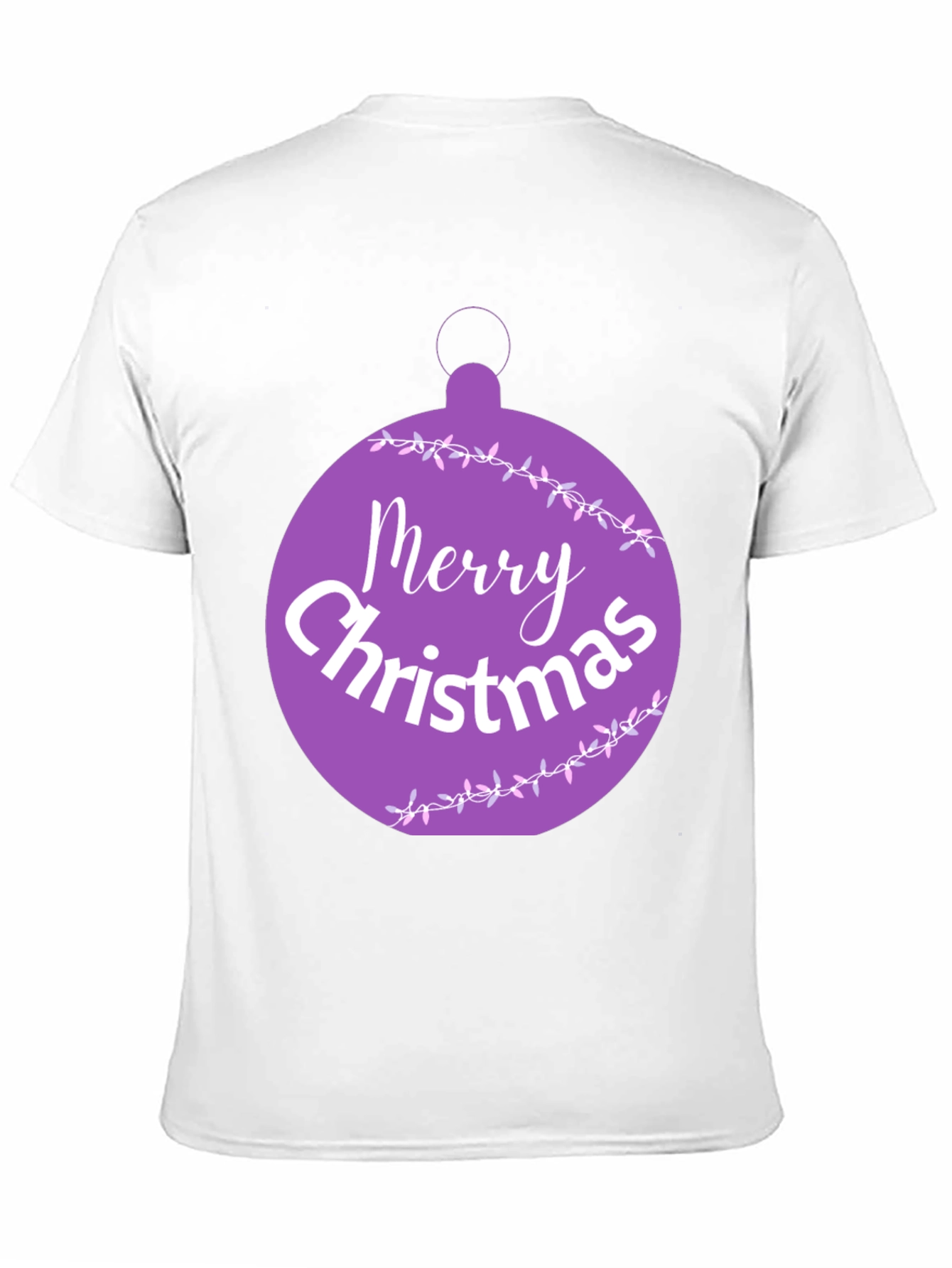 Merry Christmas Ornament Graphic Tee