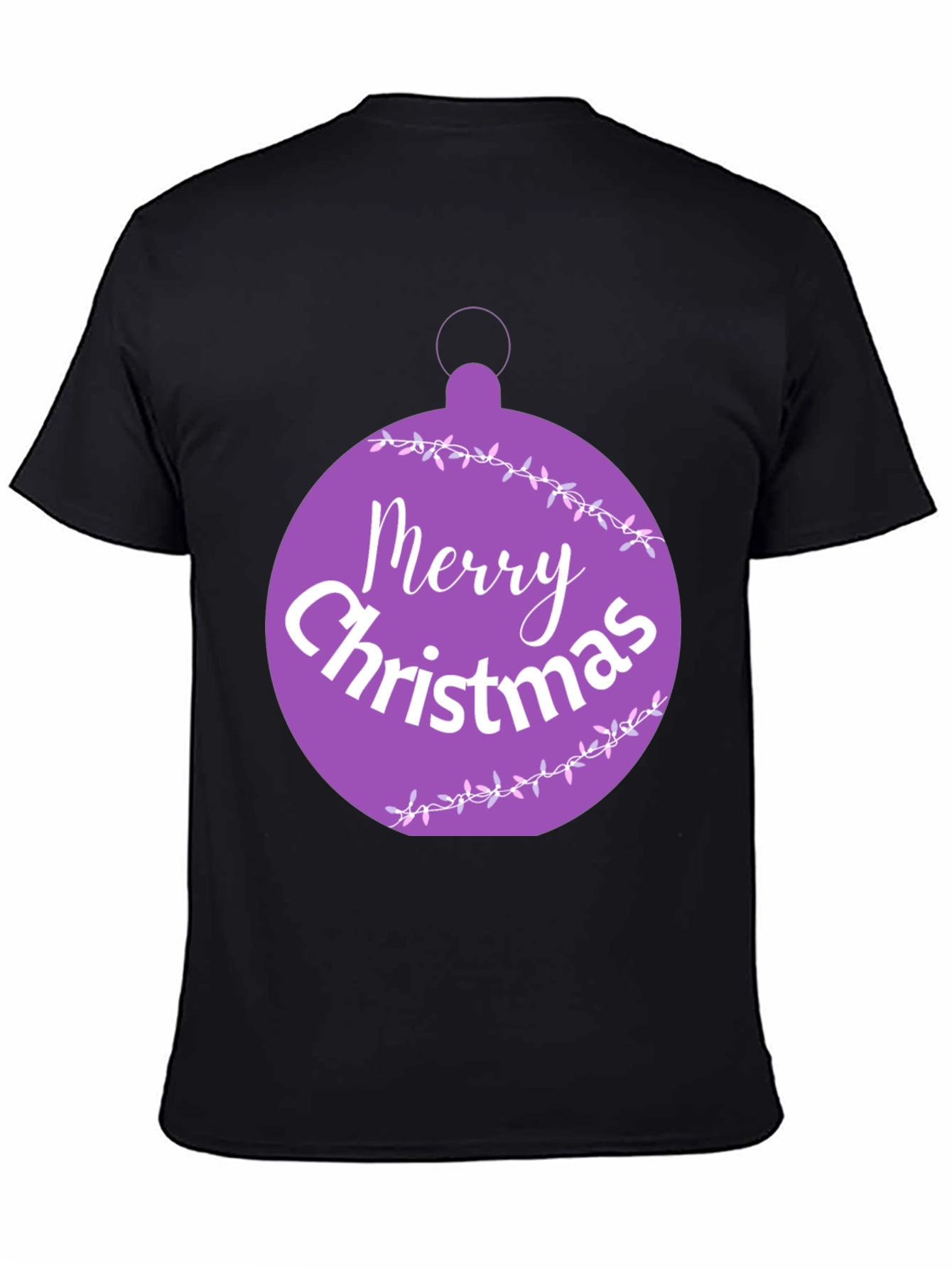 Merry Christmas Ornament Graphic Tee