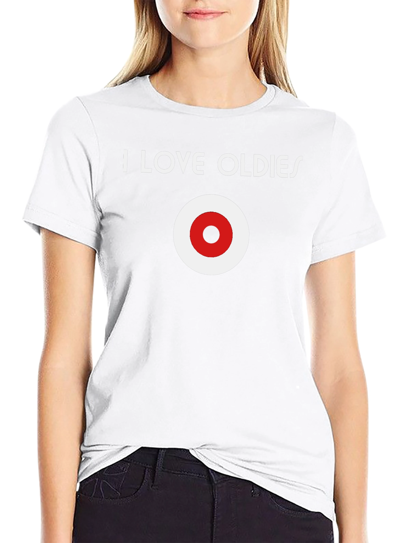 I Love Oldies Retro T-Shirt
