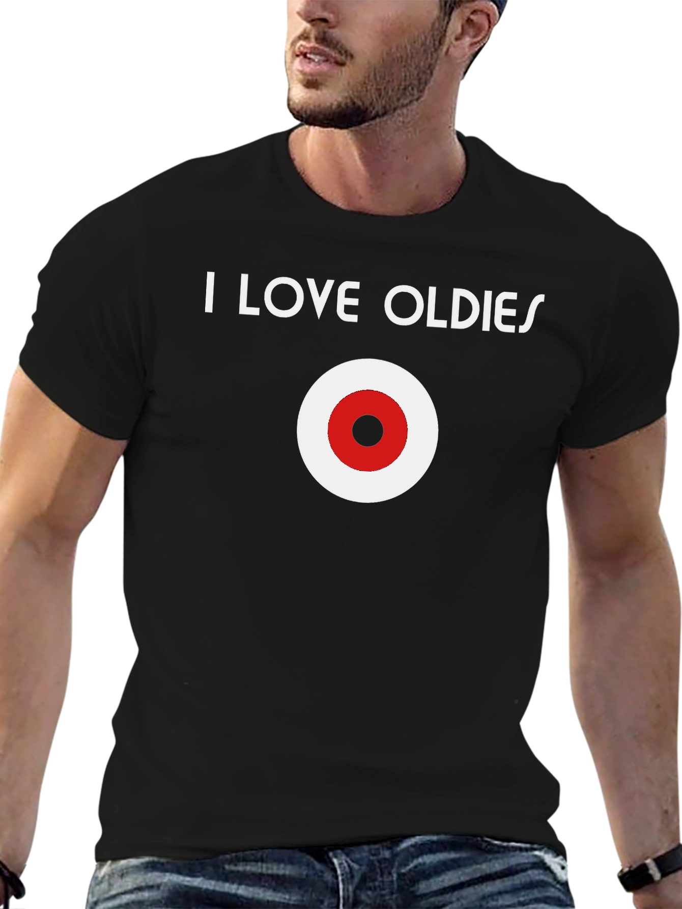 I Love Oldies Retro T-Shirt