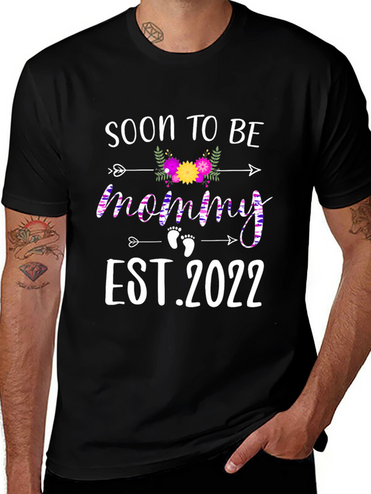 Soon to Be Mommy EST. 2022 T-Shirt