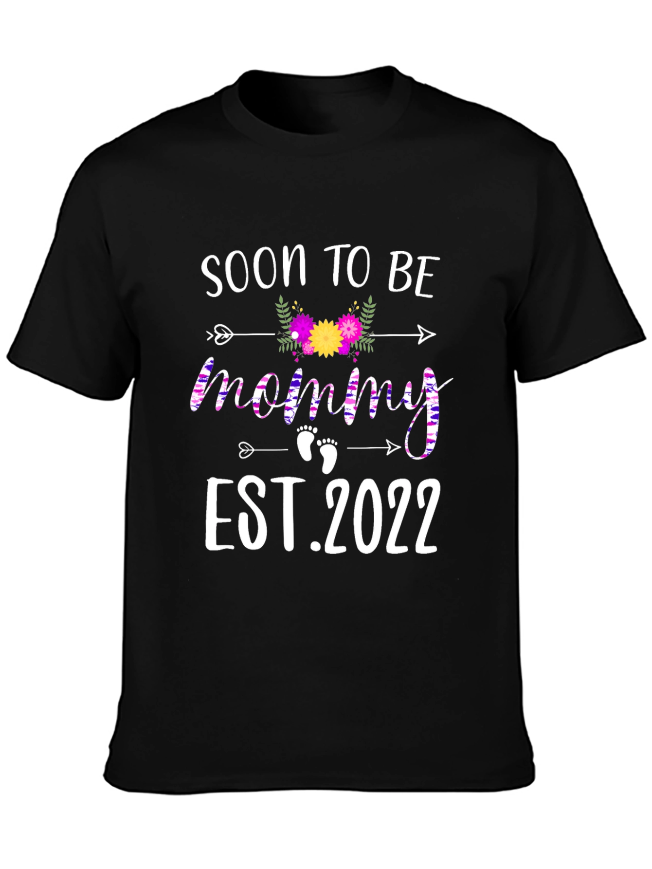 Soon to Be Mommy EST. 2022 T-Shirt
