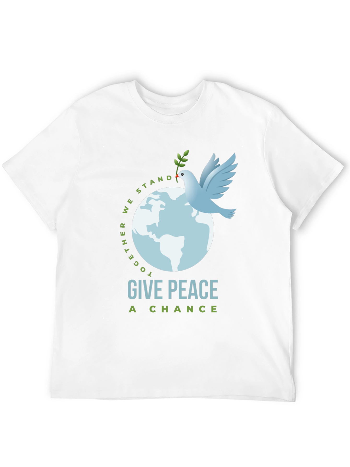 Give Peace a Chance Black T-Shirt