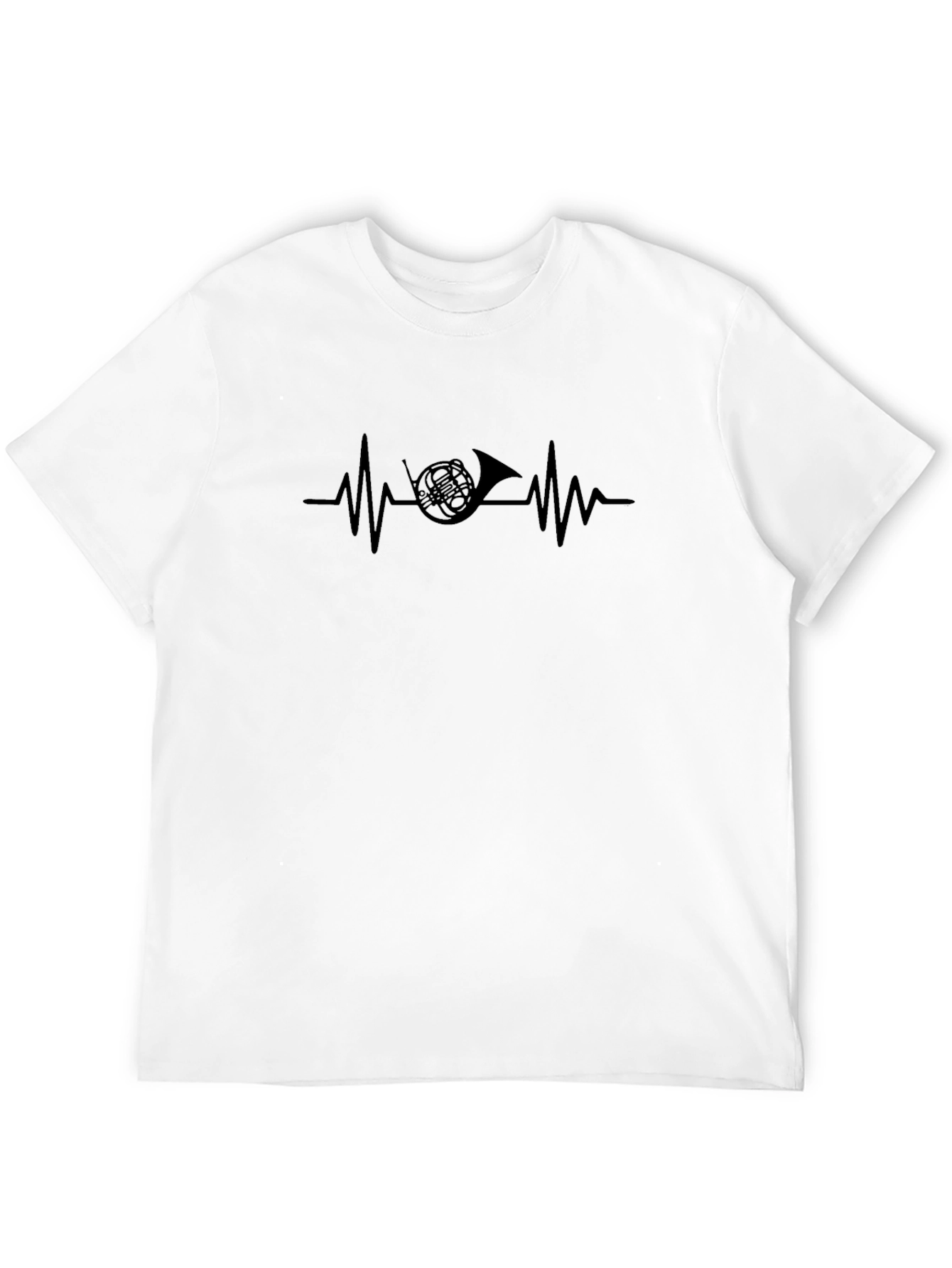 French Horn Heartbeat T-Shirt