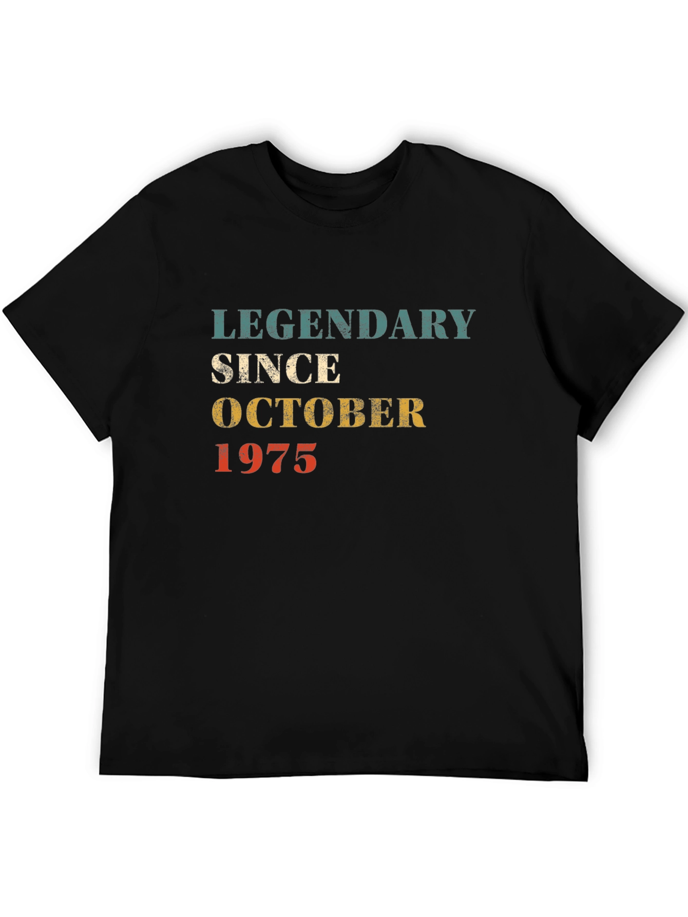 Legendary Since October 1975 Black T-Shirt