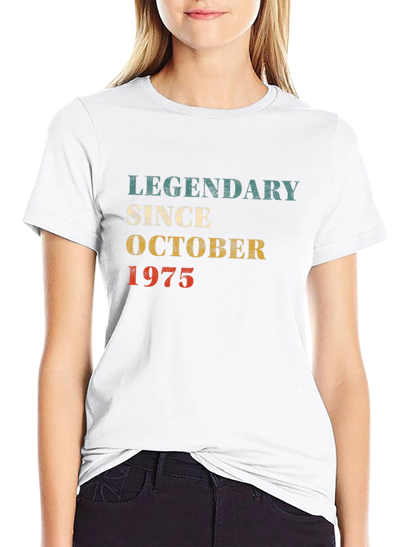Legendary Since October 1975 Black T-Shirt