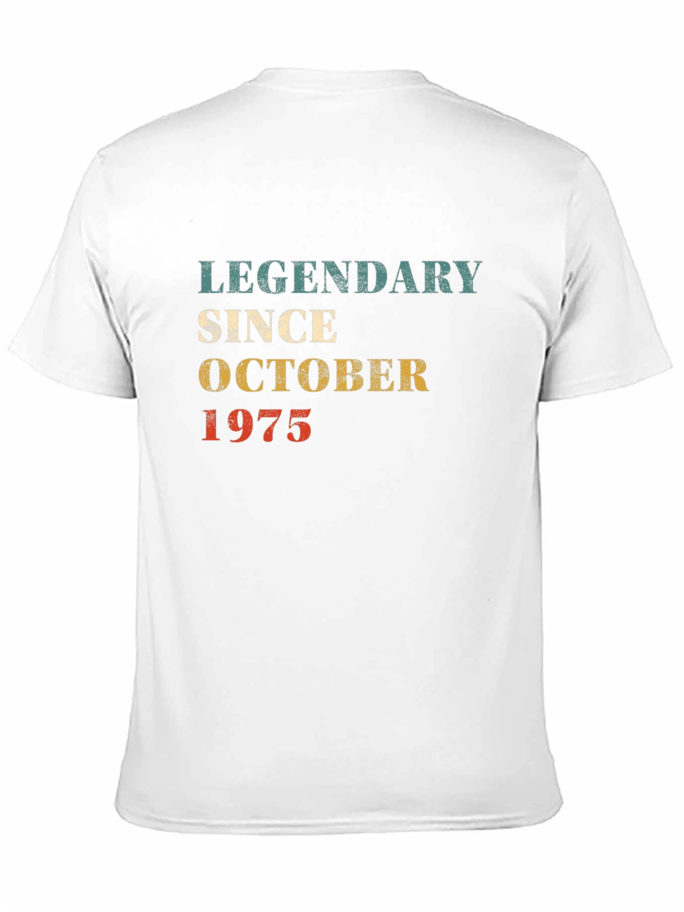 Legendary Since October 1975 Black T-Shirt