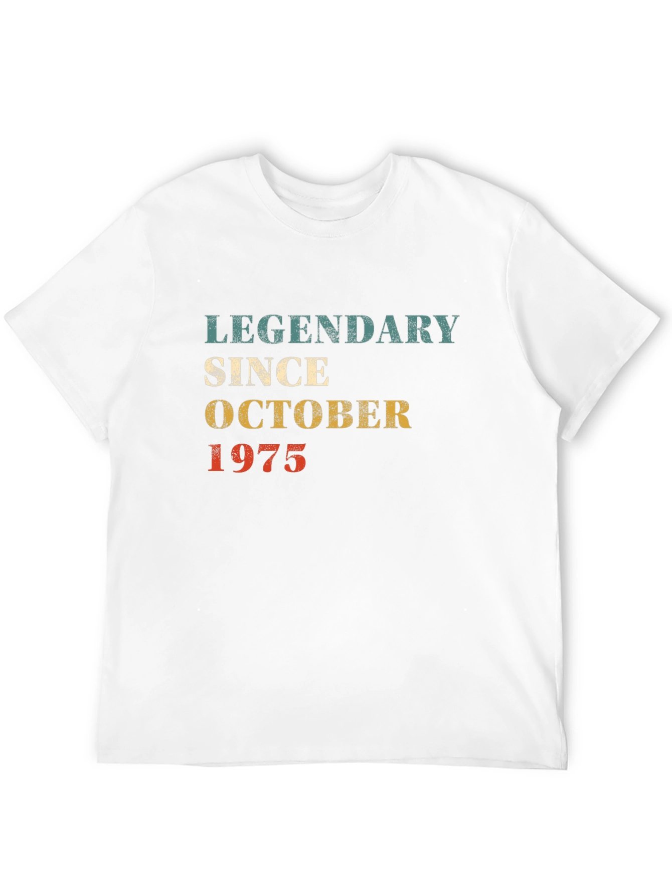 Legendary Since October 1975 Black T-Shirt
