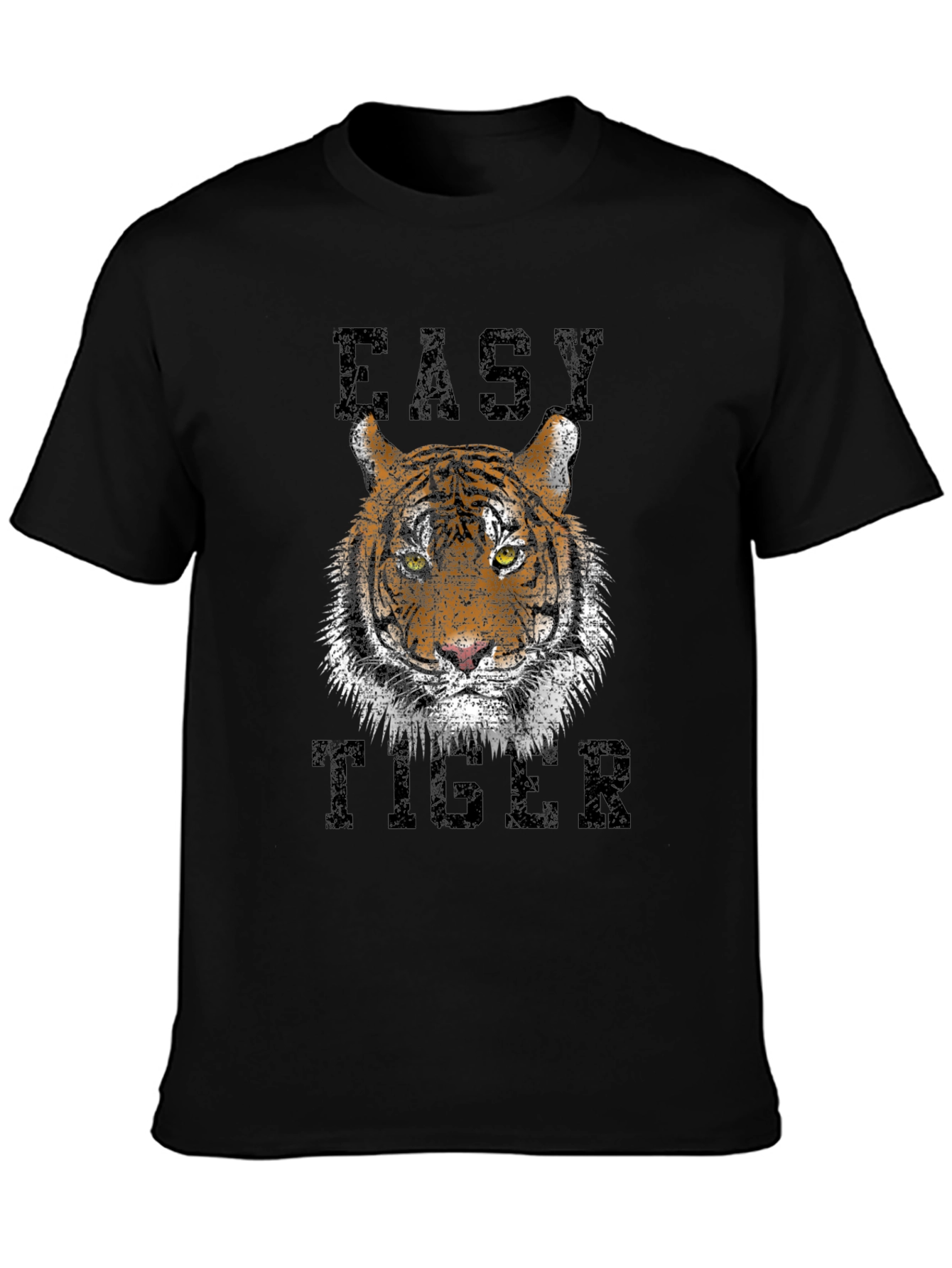 Easy Tiger Graphic T-Shirt - Black