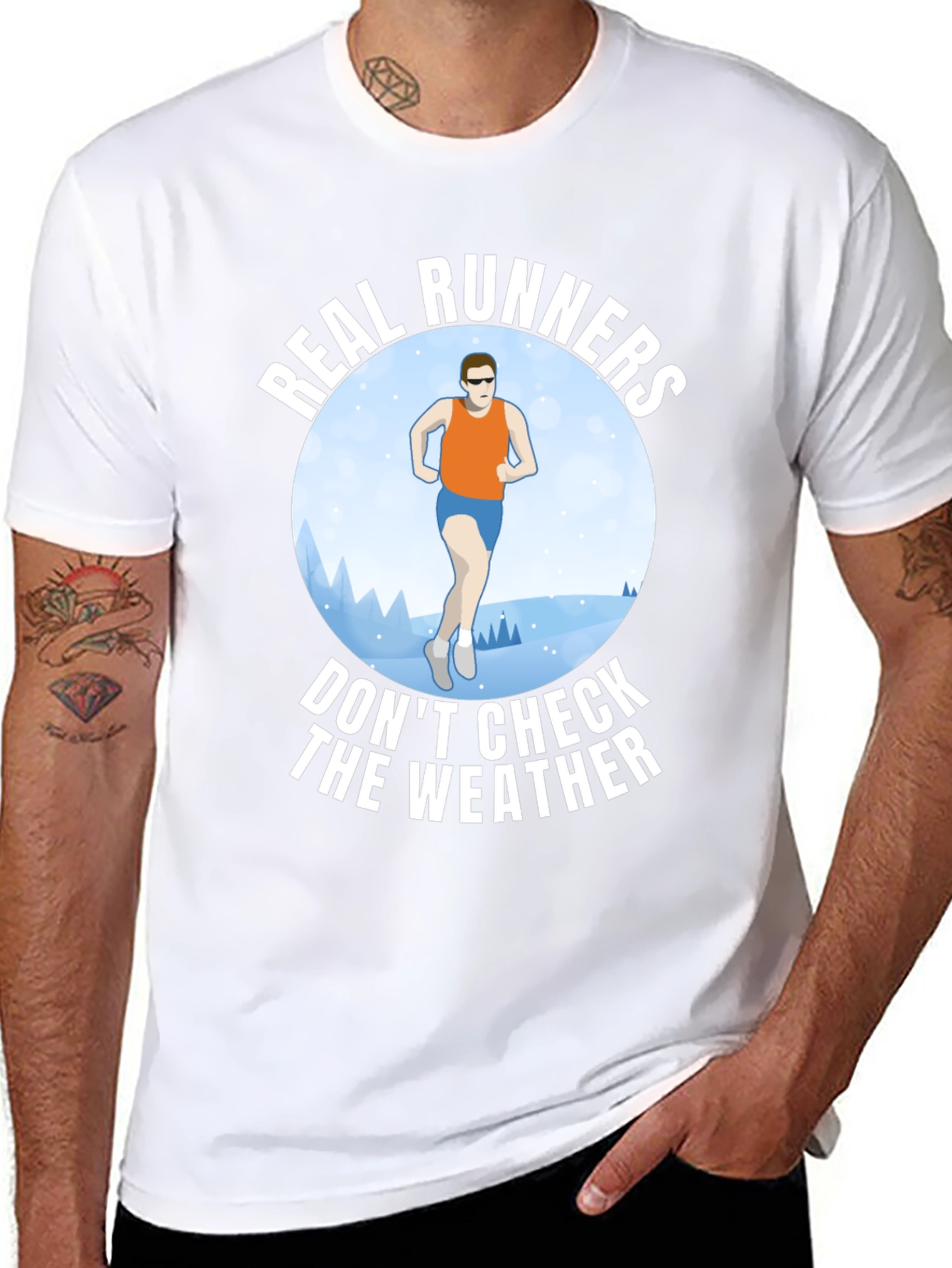 Real Runners Graphic Tee