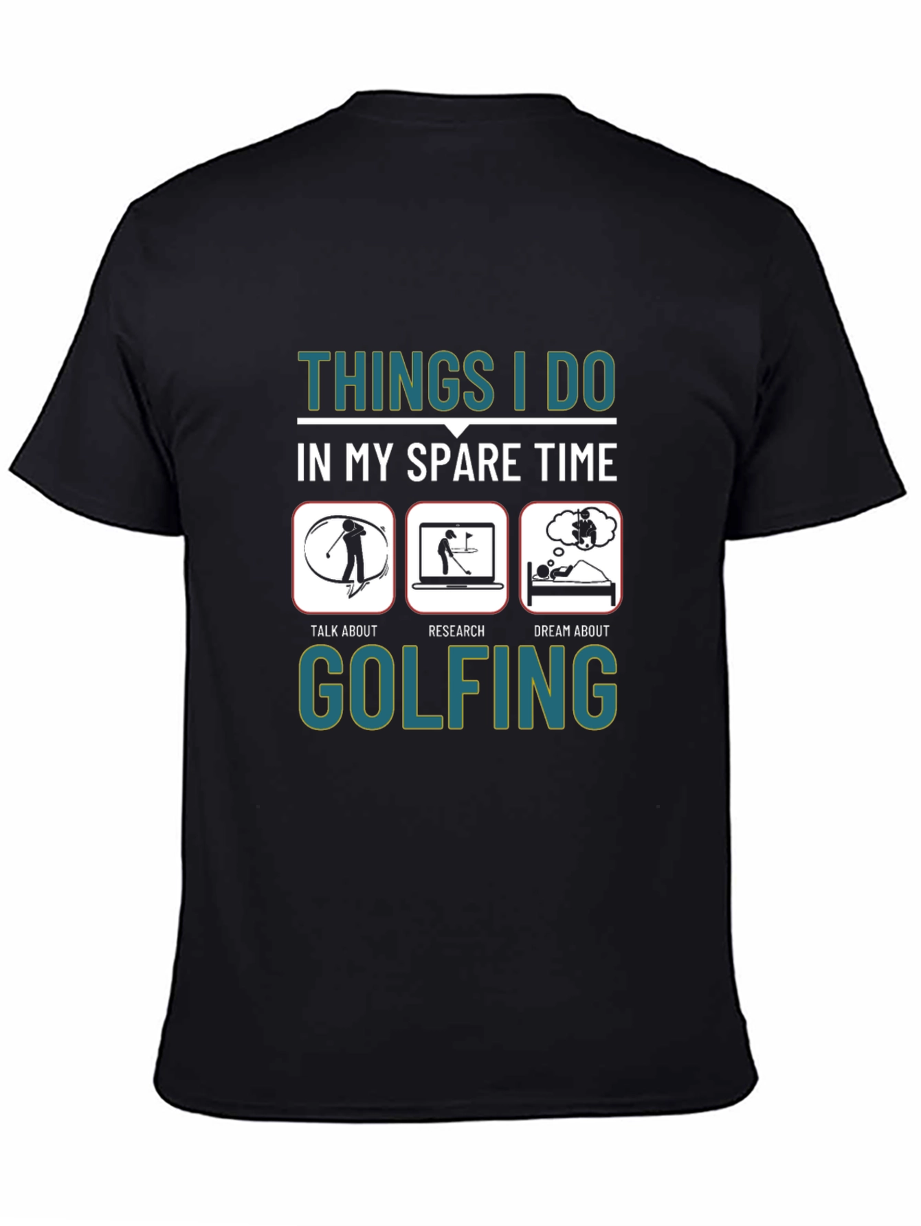 Golfing Spare Time T-Shirt - Golfers Life Tee