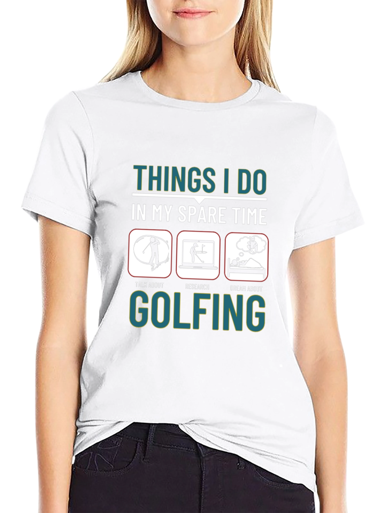 Golfing Spare Time T-Shirt - Golfers Life Tee