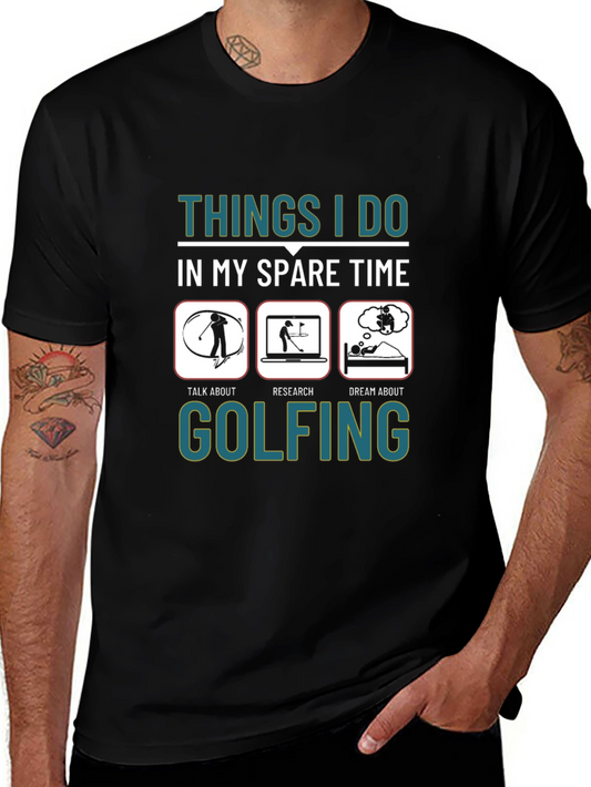 Golfing Spare Time T-Shirt - Golfers Life Tee