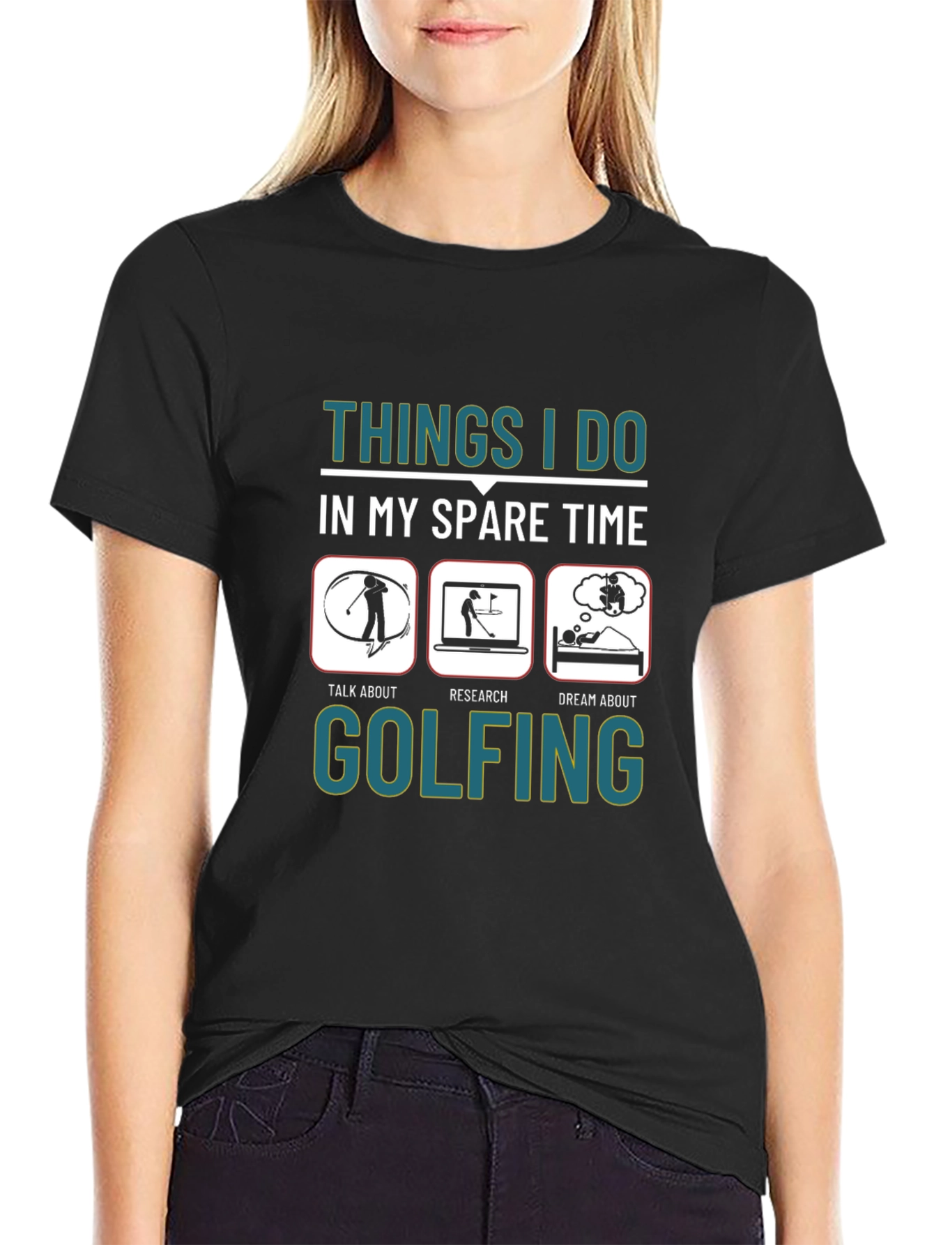 Golfing Spare Time T-Shirt - Golfers Life Tee