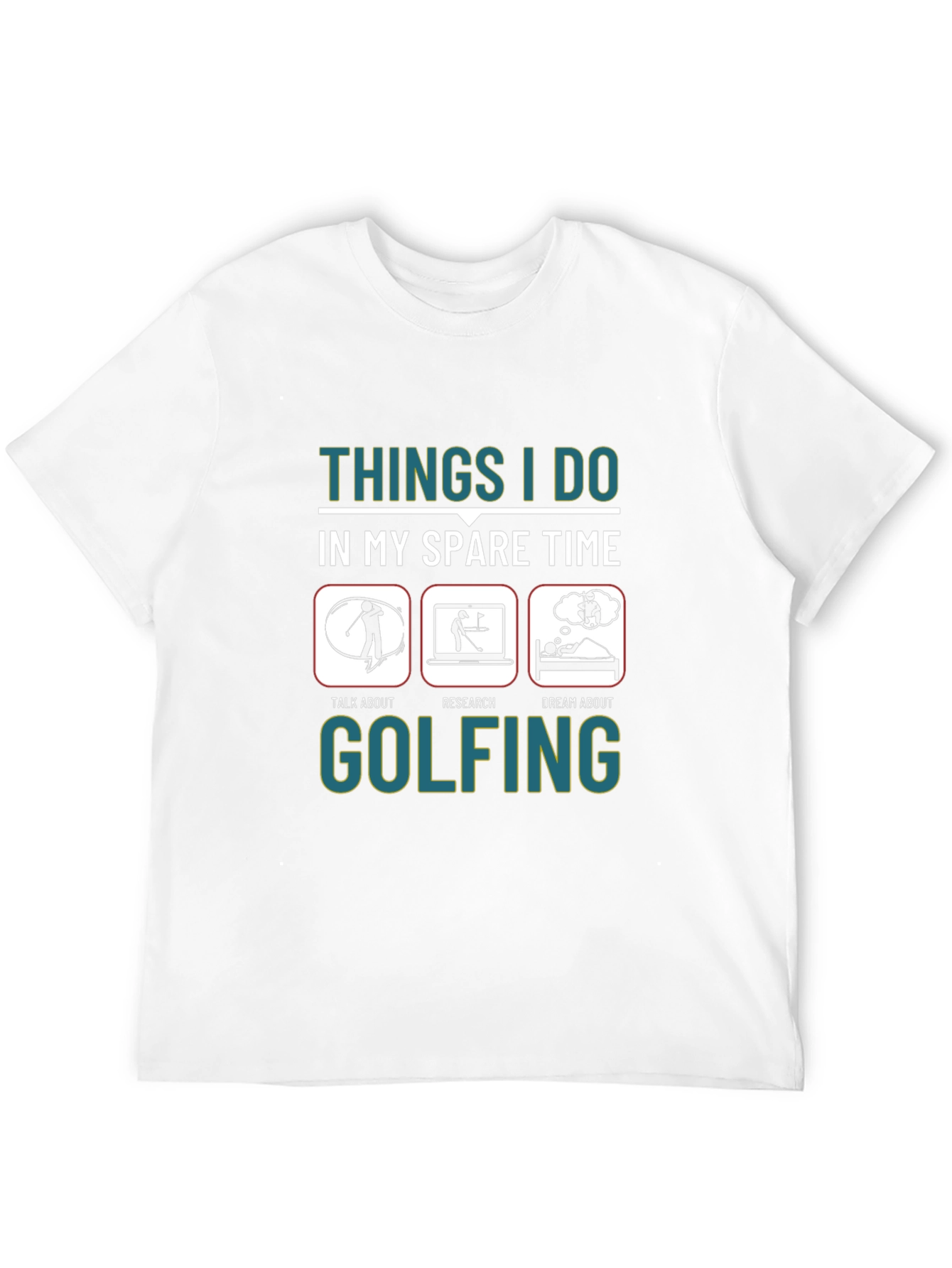 Golfing Spare Time T-Shirt - Golfers Life Tee