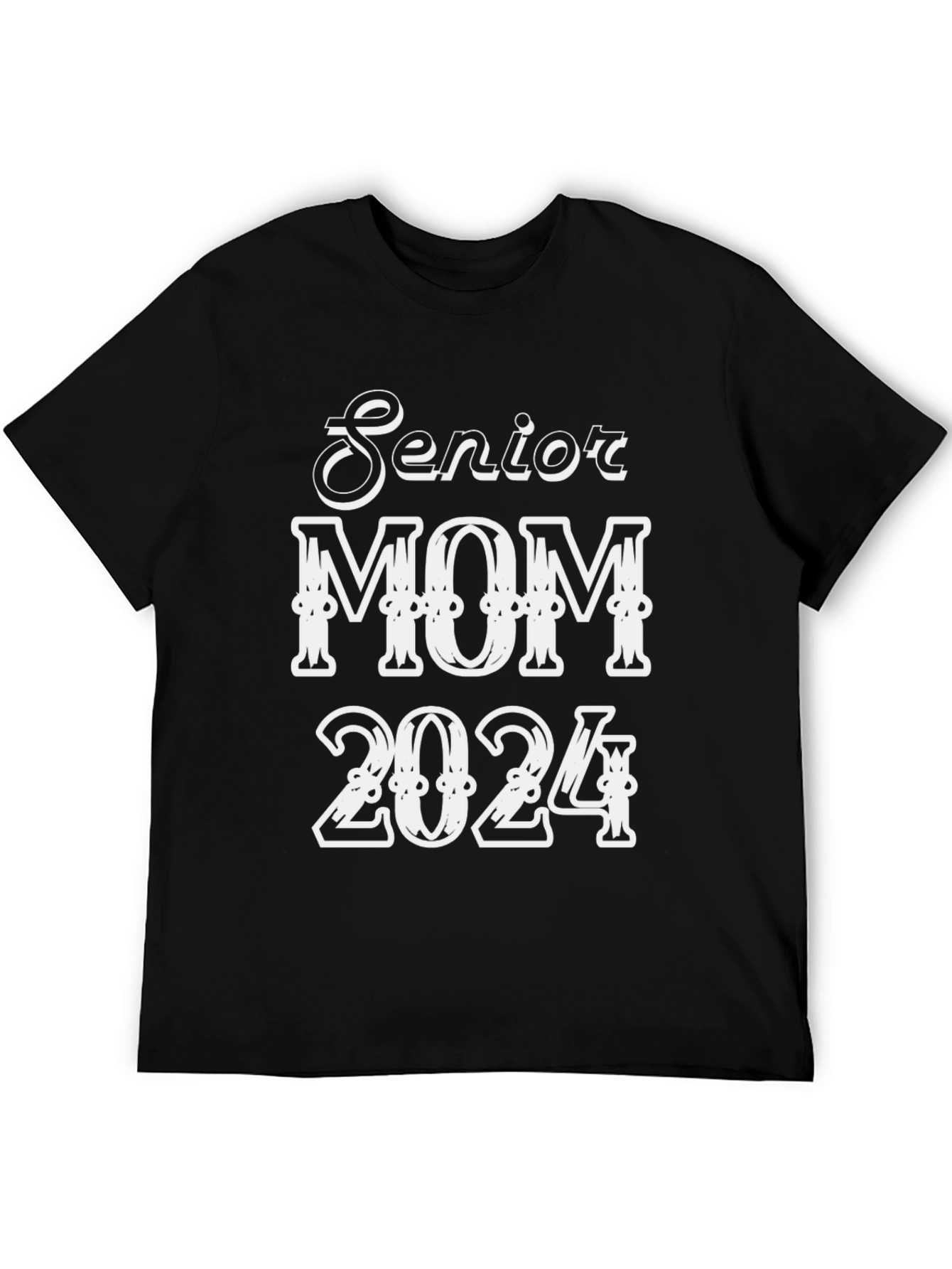 Senior Mom 2024 T-Shirt - Graduation Pride