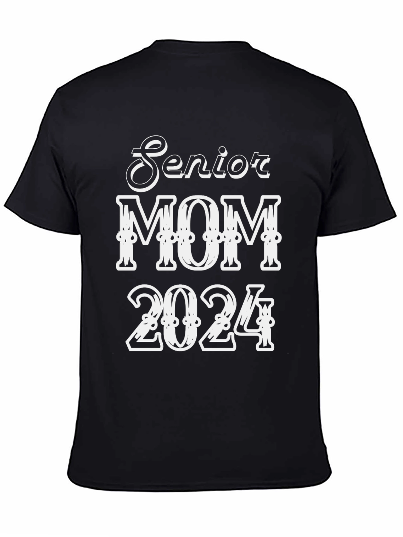 Senior Mom 2024 T-Shirt - Graduation Pride
