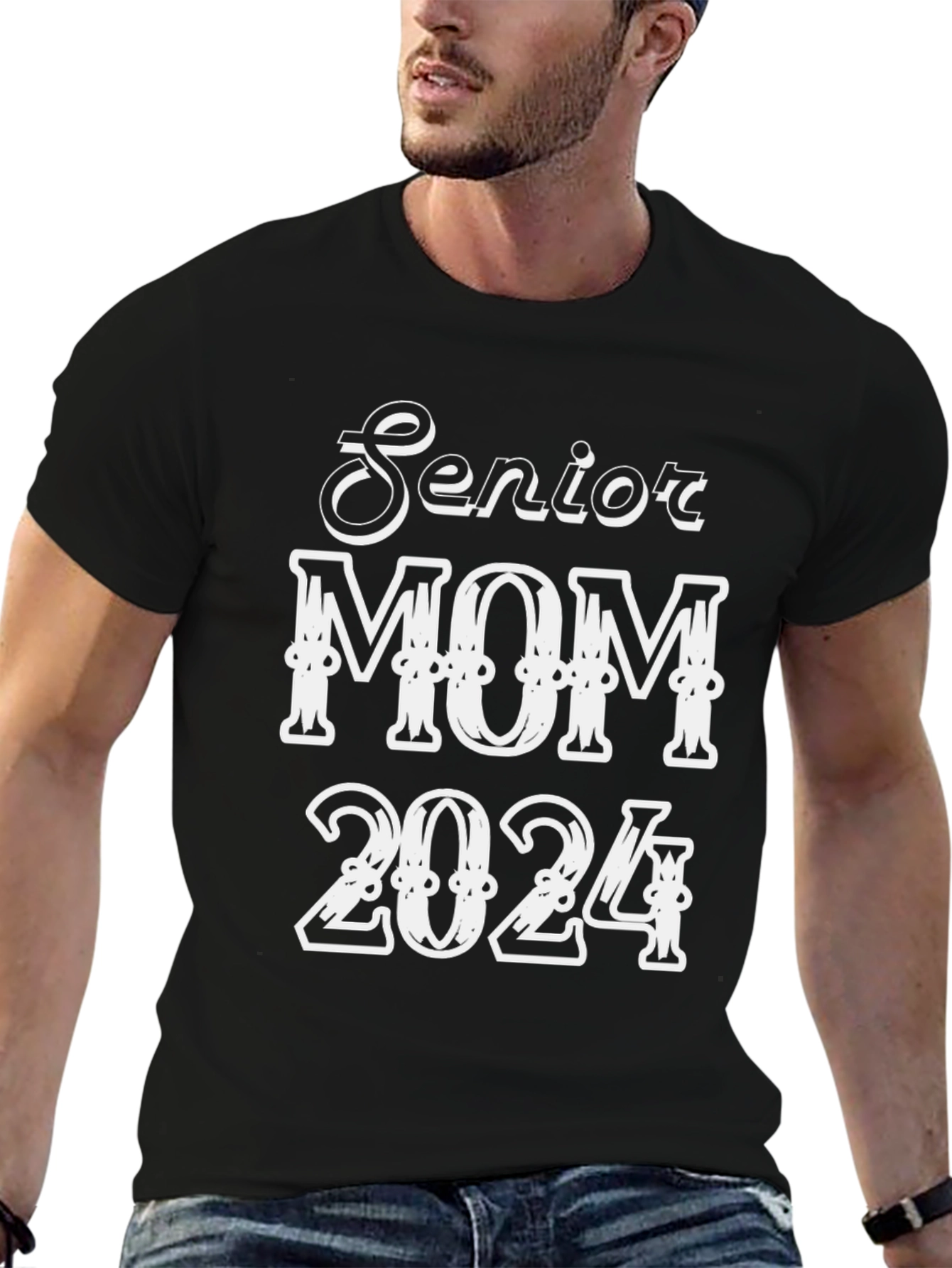 Senior Mom 2024 T-Shirt - Graduation Pride